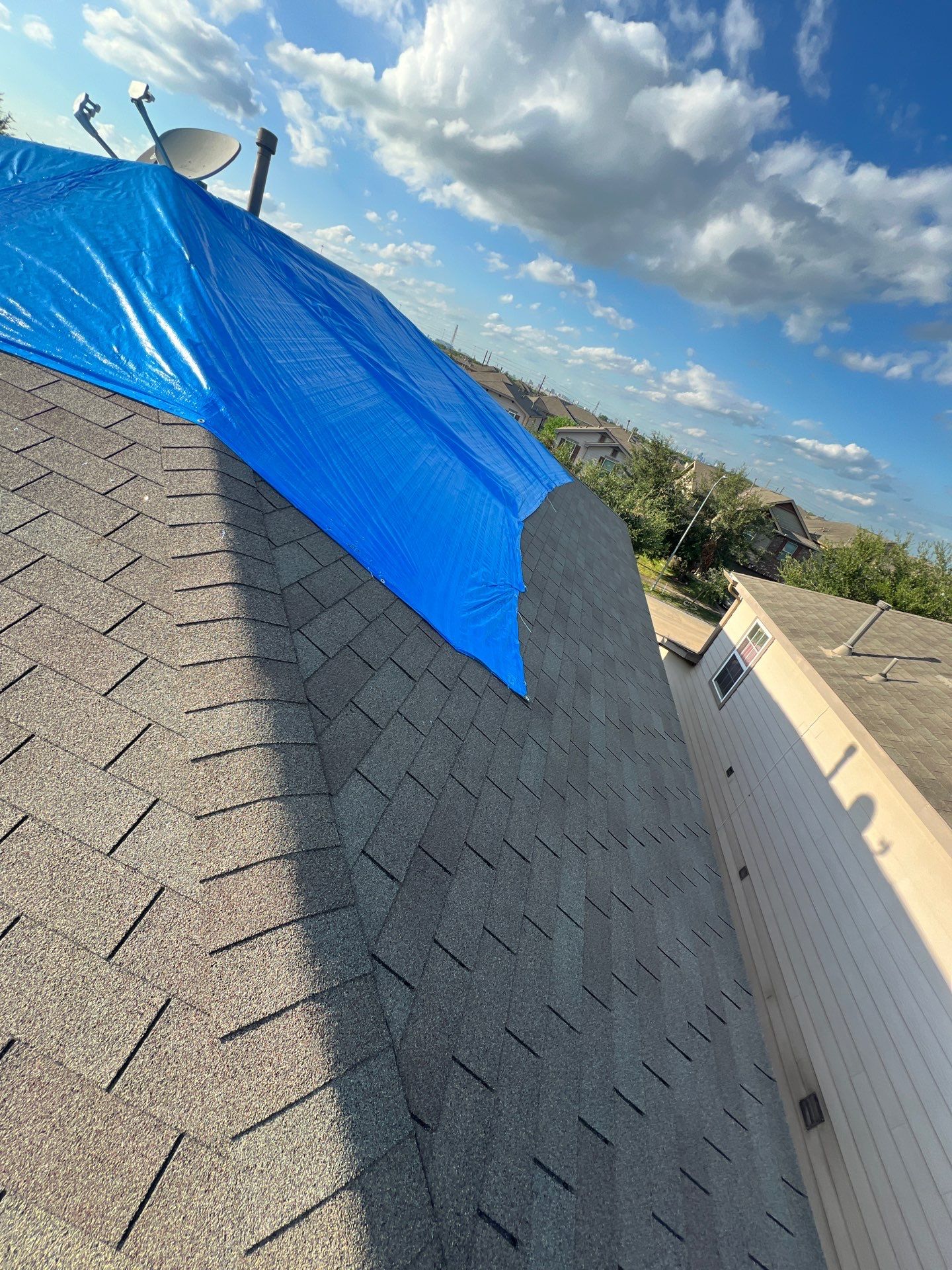 Residential Roofing Repair using Owen's Corning Duration (Lifetime) Shingles by Roof Repair Company