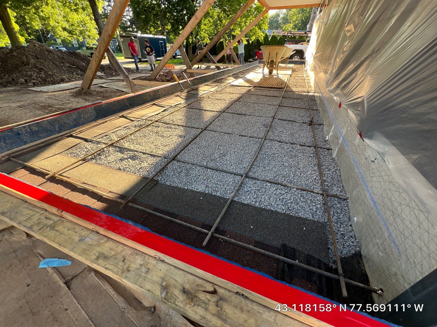 Stamped English Rivenstone concrete Porch/Patio  by NG Masonry & Construction LLC