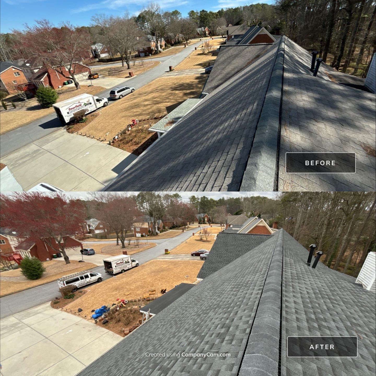 Roof Replacement Gutters & Downspouts by Deerfield Roofing LLC