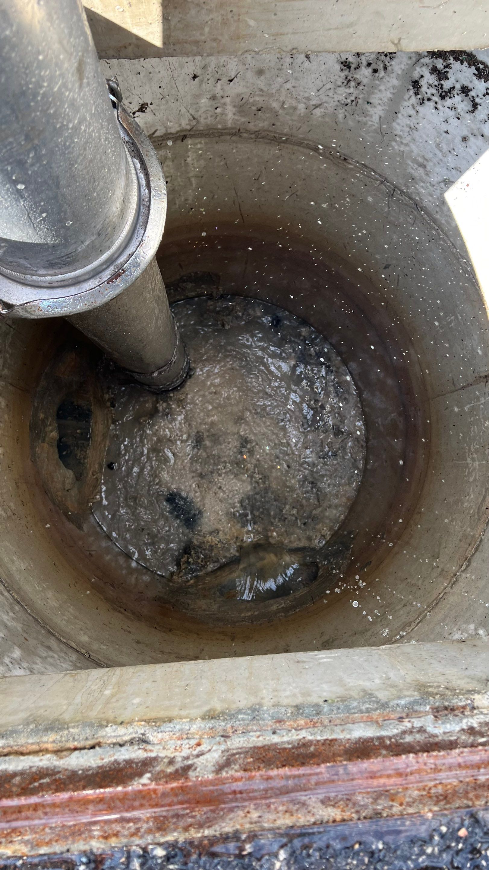 New Construction Commercial Parcel Stormwater System Cleaning by Don Mar, Inc. Storm Water Solutions