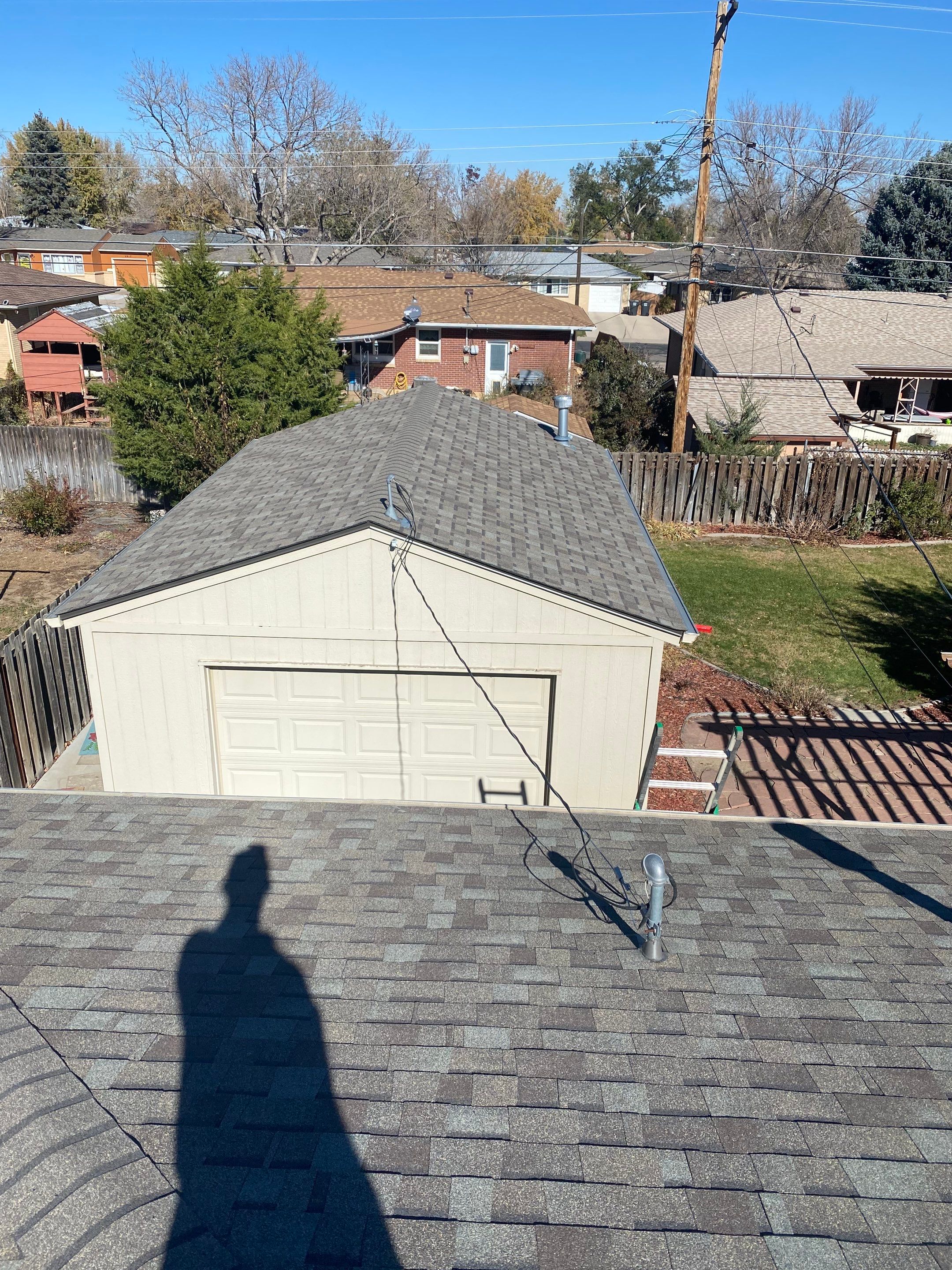 Re-Roof Due to Hail Storm  by Black Belt Roofing 