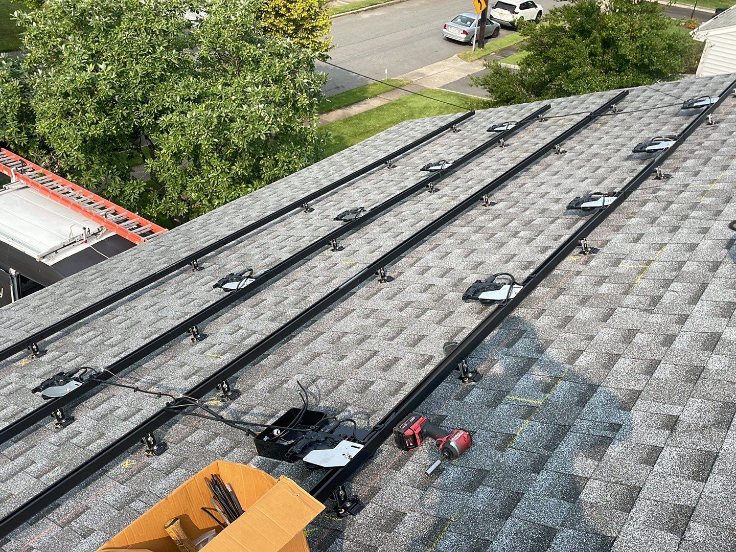 Solar Panel Installation with Exterior Service Change by Infinity Solar Systems