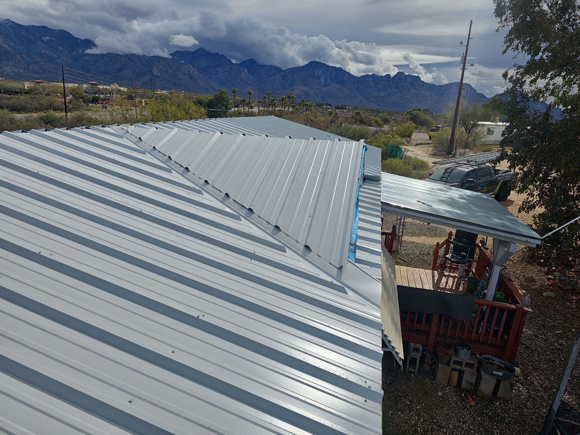 Polar White Exposed Fastener by Reimagine Roofing