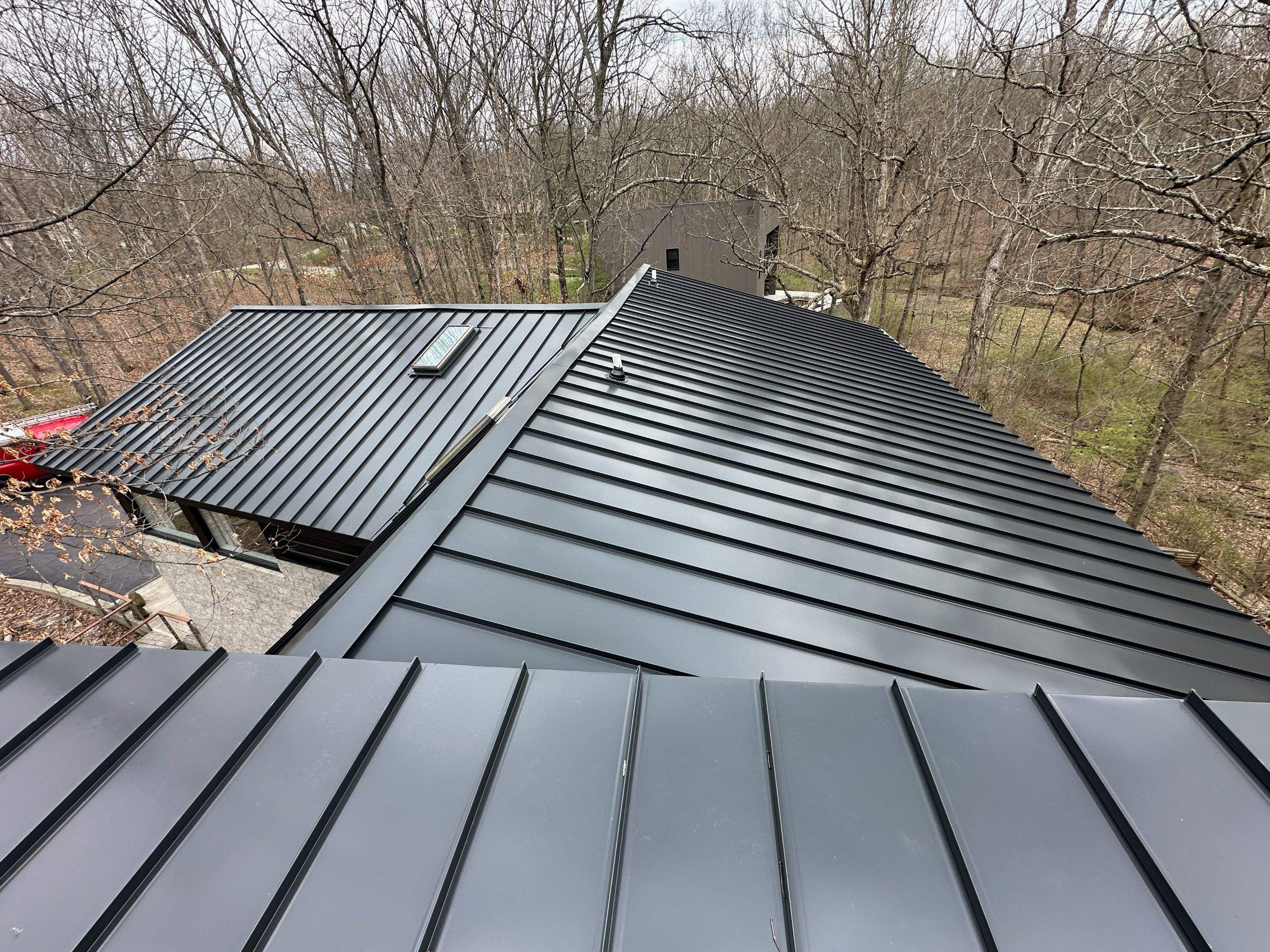 Standing Seam Curved Metal Roof System by Assured Restoration