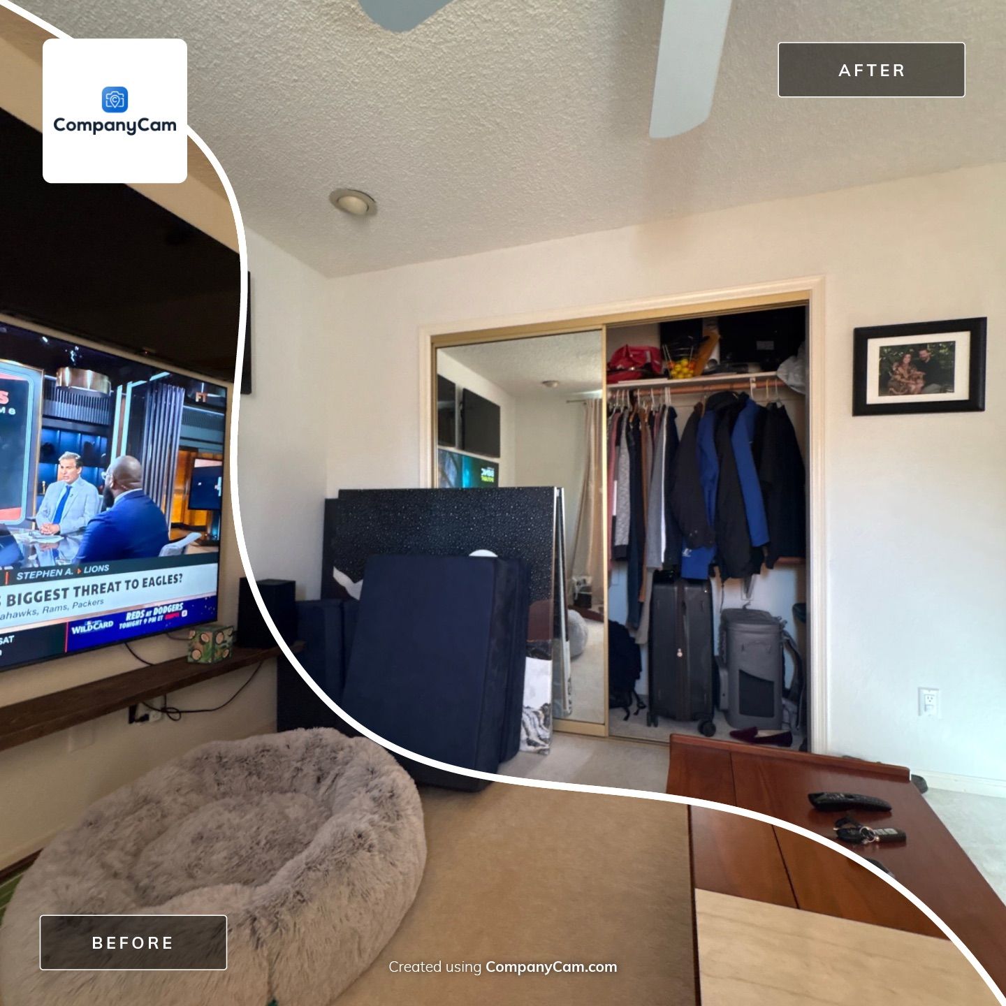 Man Cave Garage by CompanyCam Sales Demo