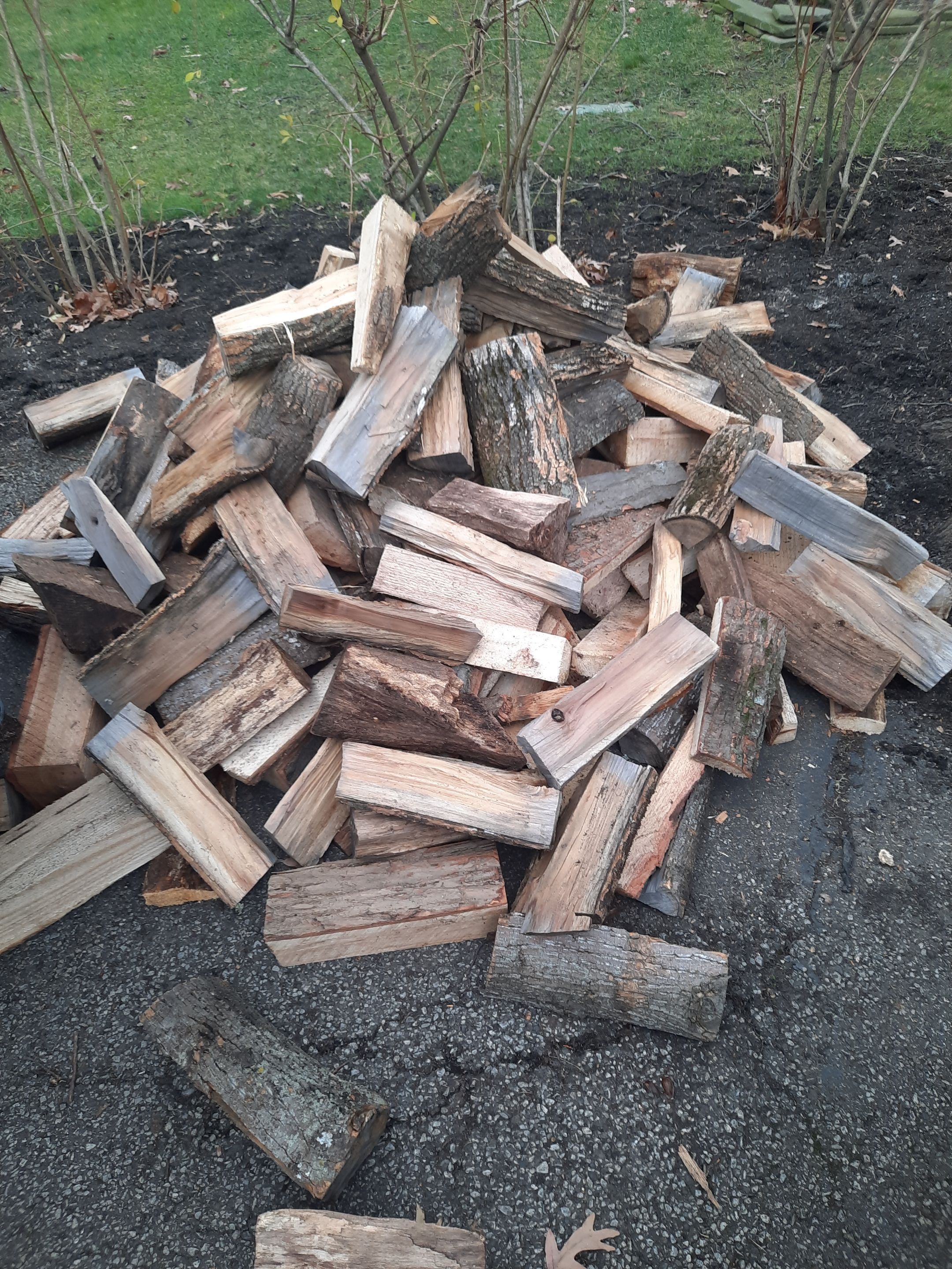 Firewood Delivery  using Seasoned Firewood by Mike Jones & Sons Tree Service LLC 