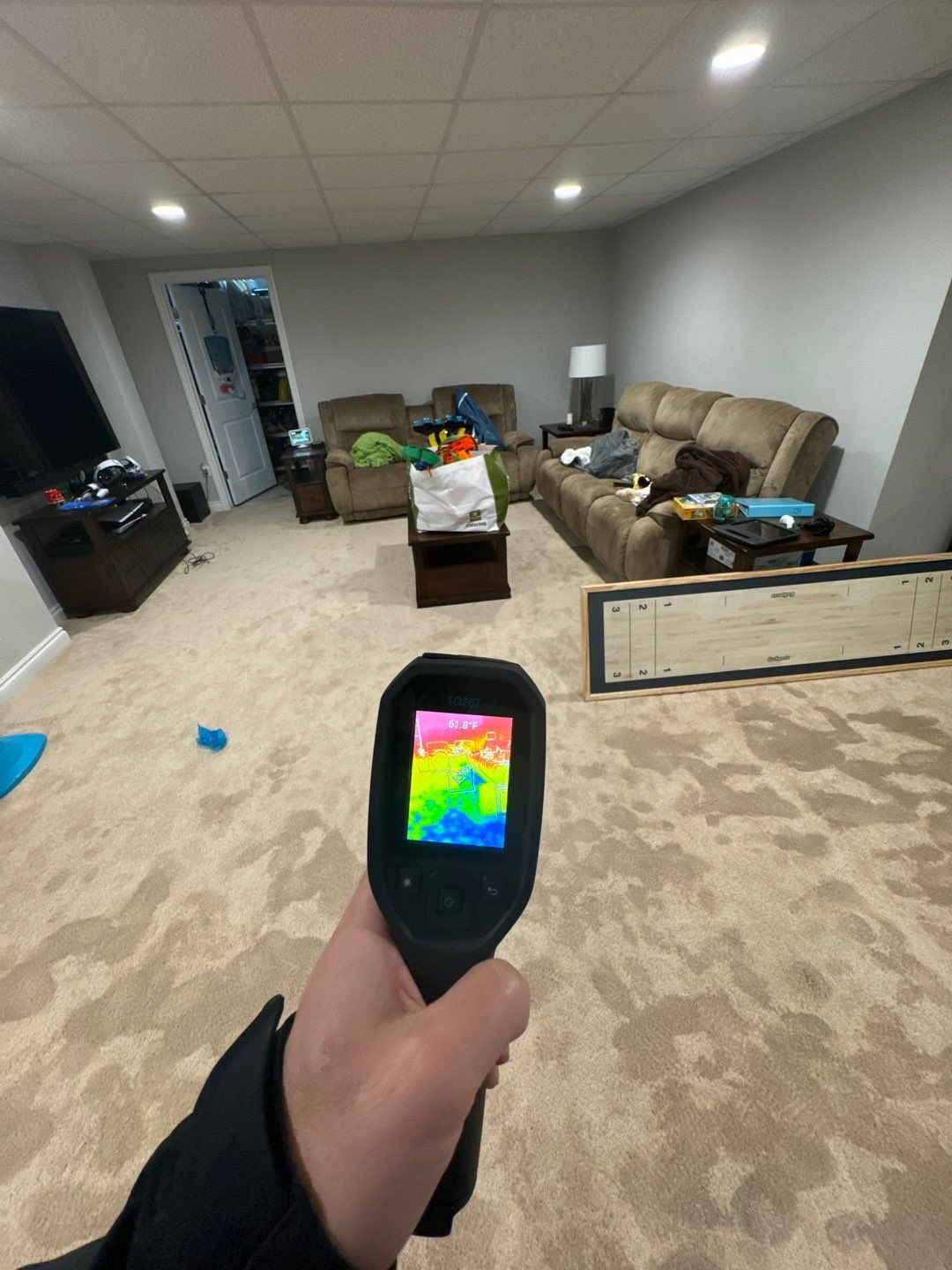 Project in South Lyon by EzDry Water Mitigation & Property Restoration