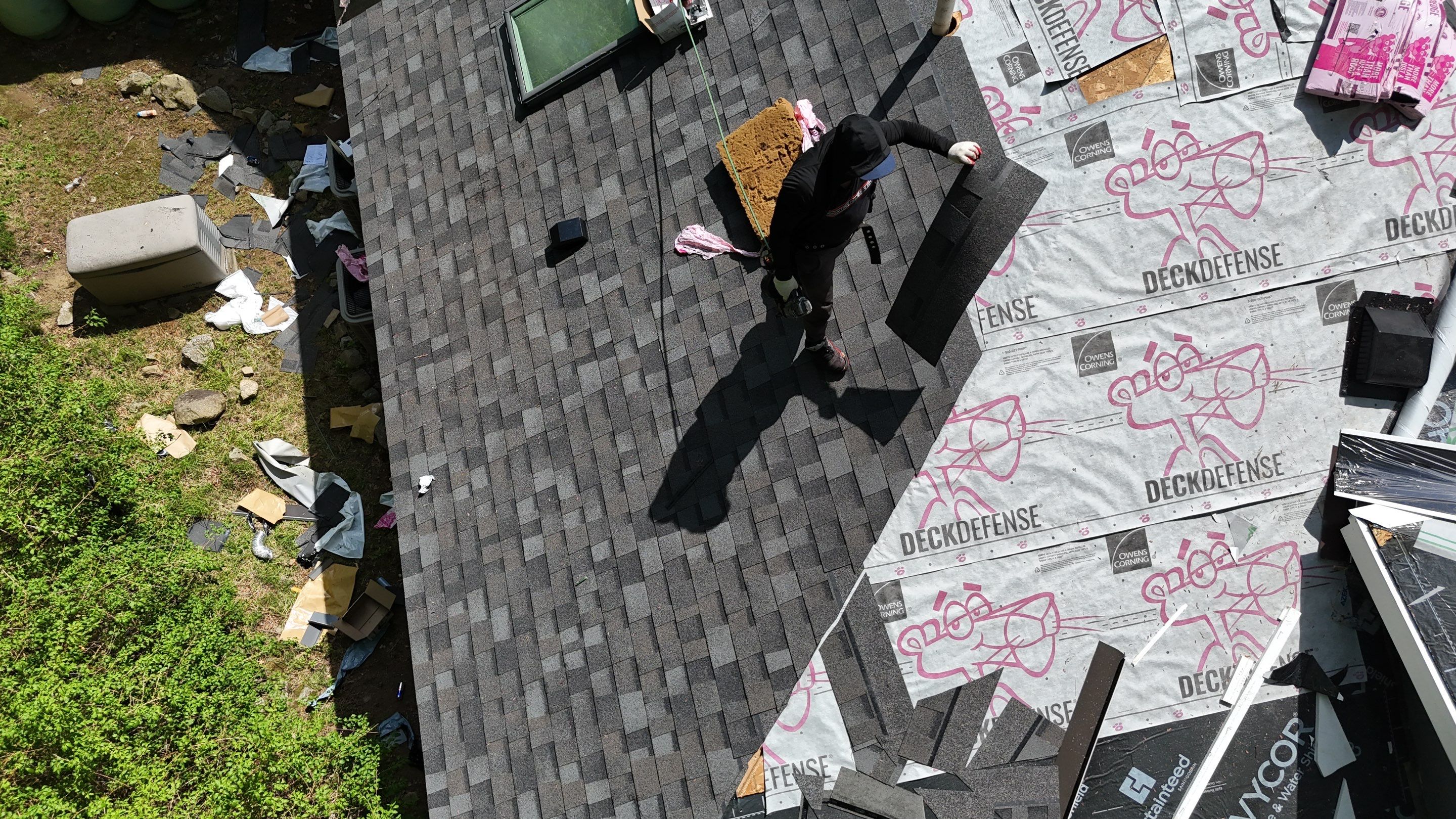 Roof Replacement + Metal Valleys + Snow Belt + Skylights — Carlisle, MA by Mighty Dog Roofing of Greater Middlesex County