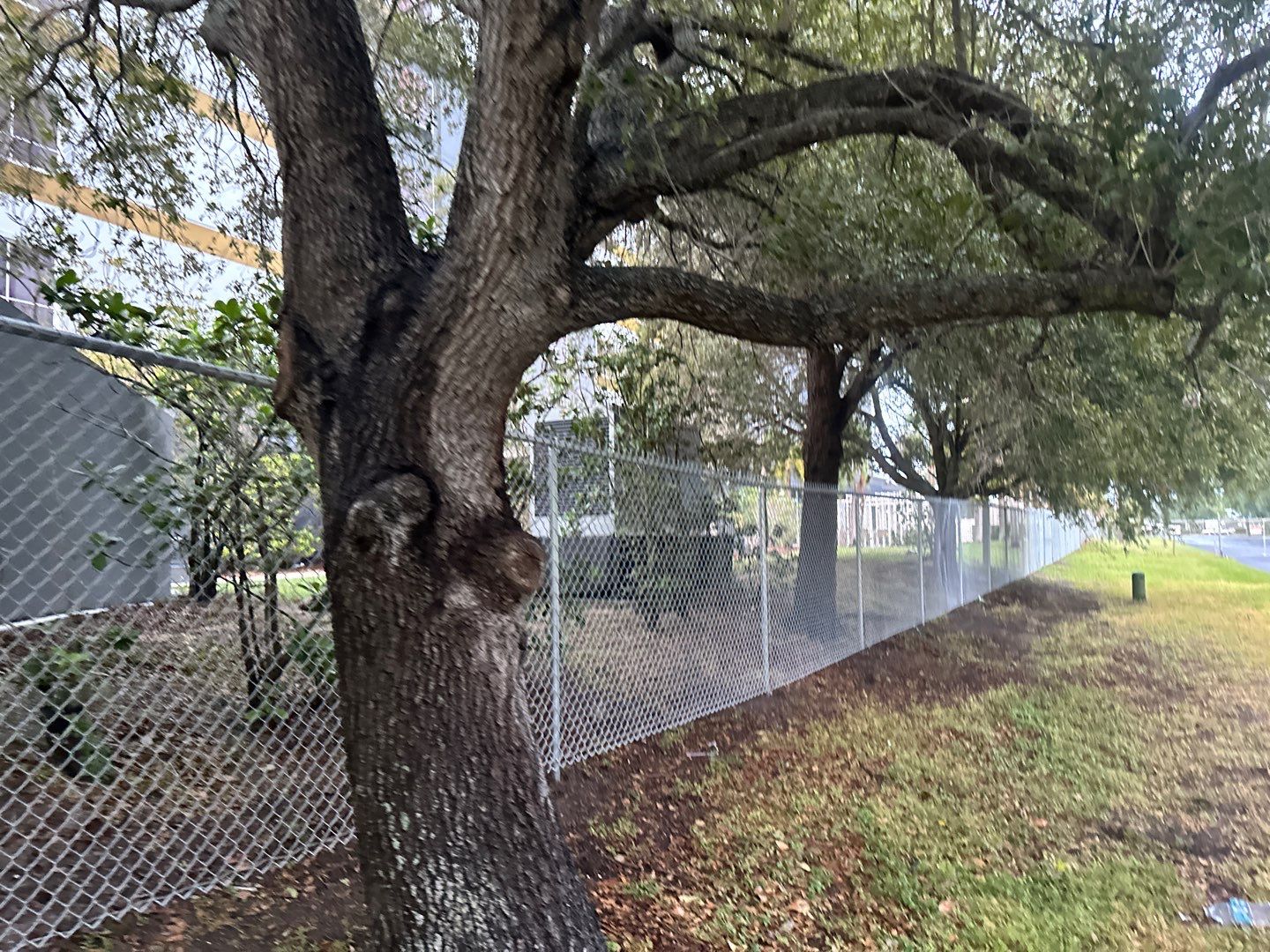 Commercial Chainlink Perimeter Fence Installation  by Asap fence and gates, LLC