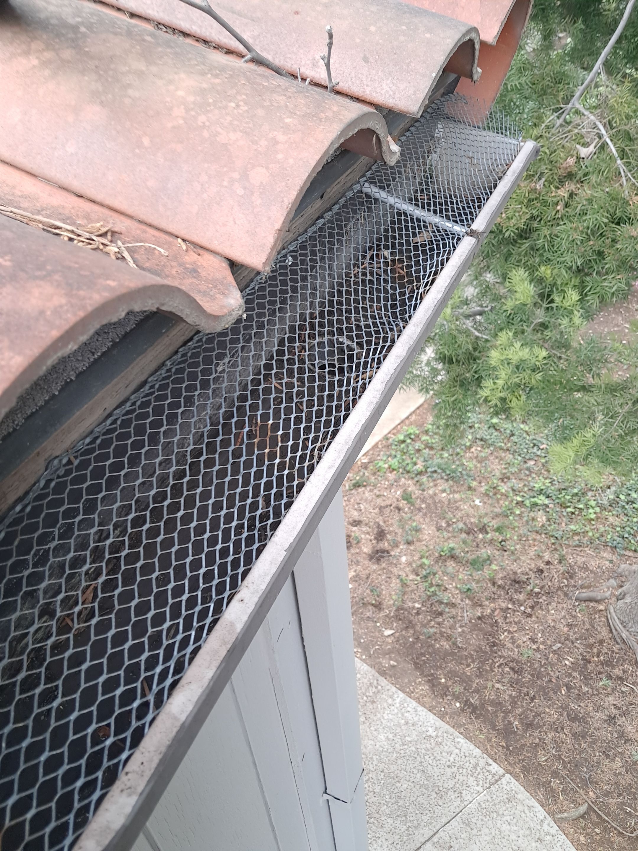 Commercial gutter cleaning Oxnard & Ventura, CA after photo with clean gutters