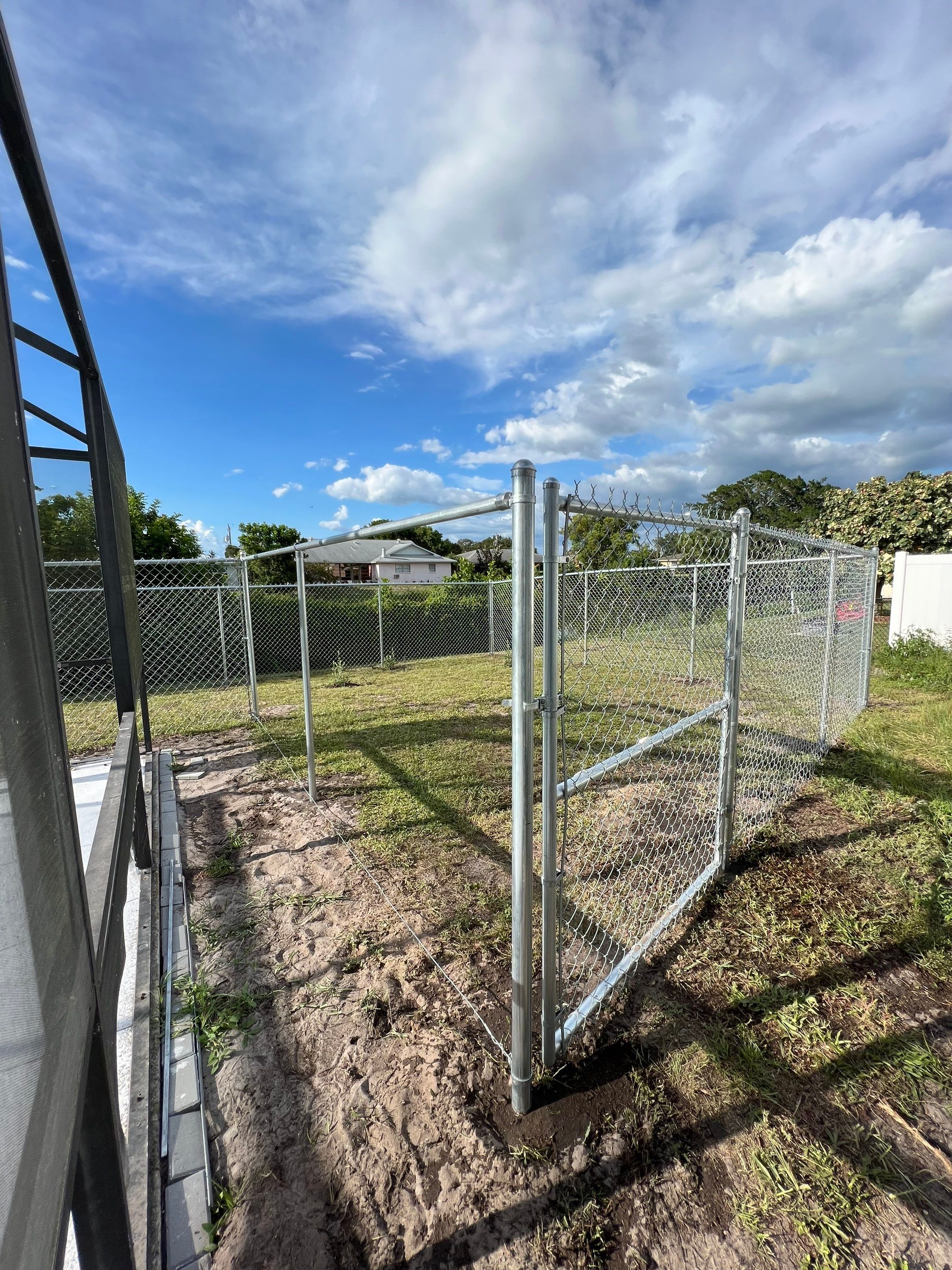 Venice, FL 6ft. Tall Galvanized Chain-Link Fence by Asap fence and gates, LLC