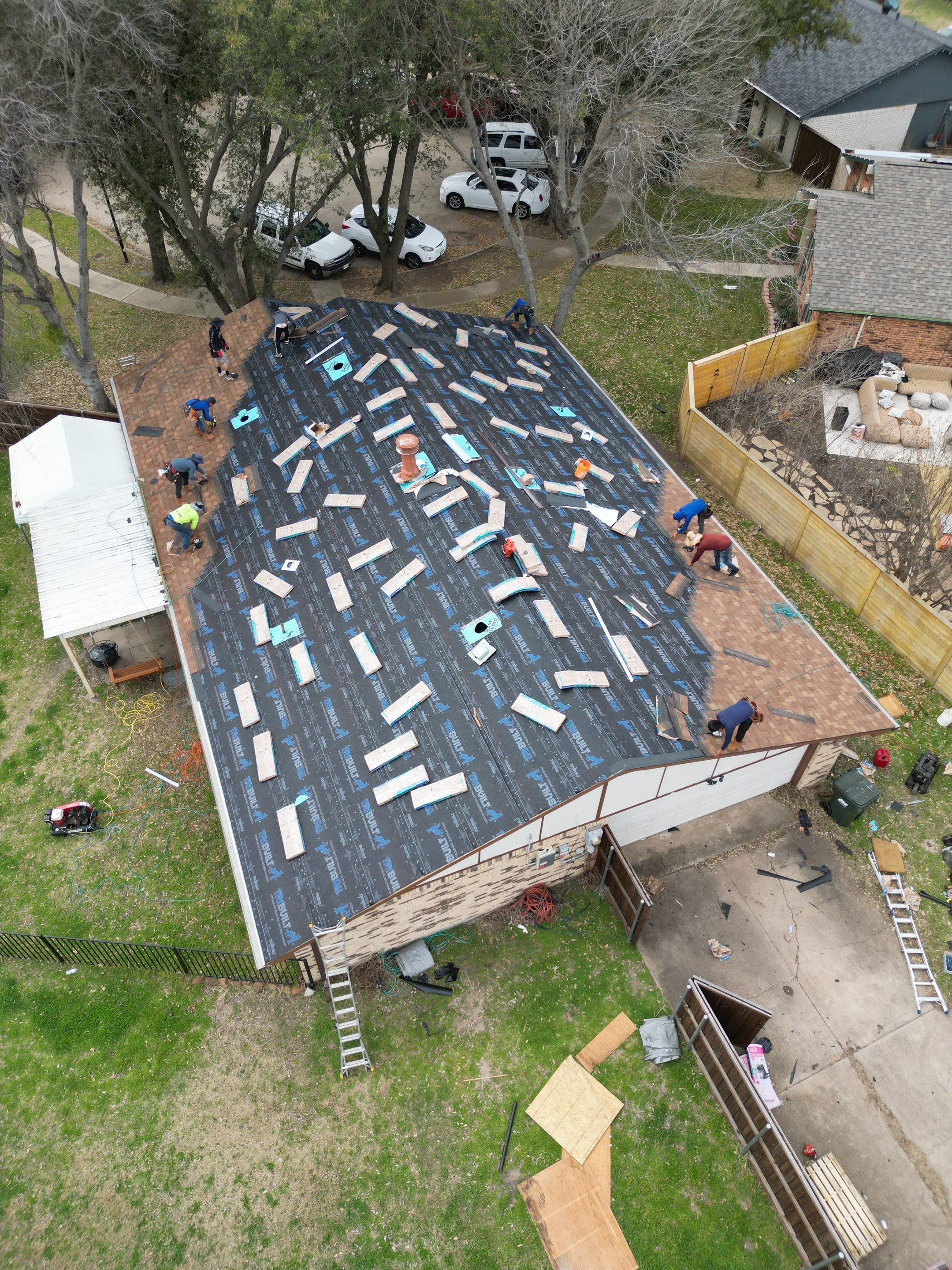 Project in The Colony by Rhino Roofing and General Contracting, LLC