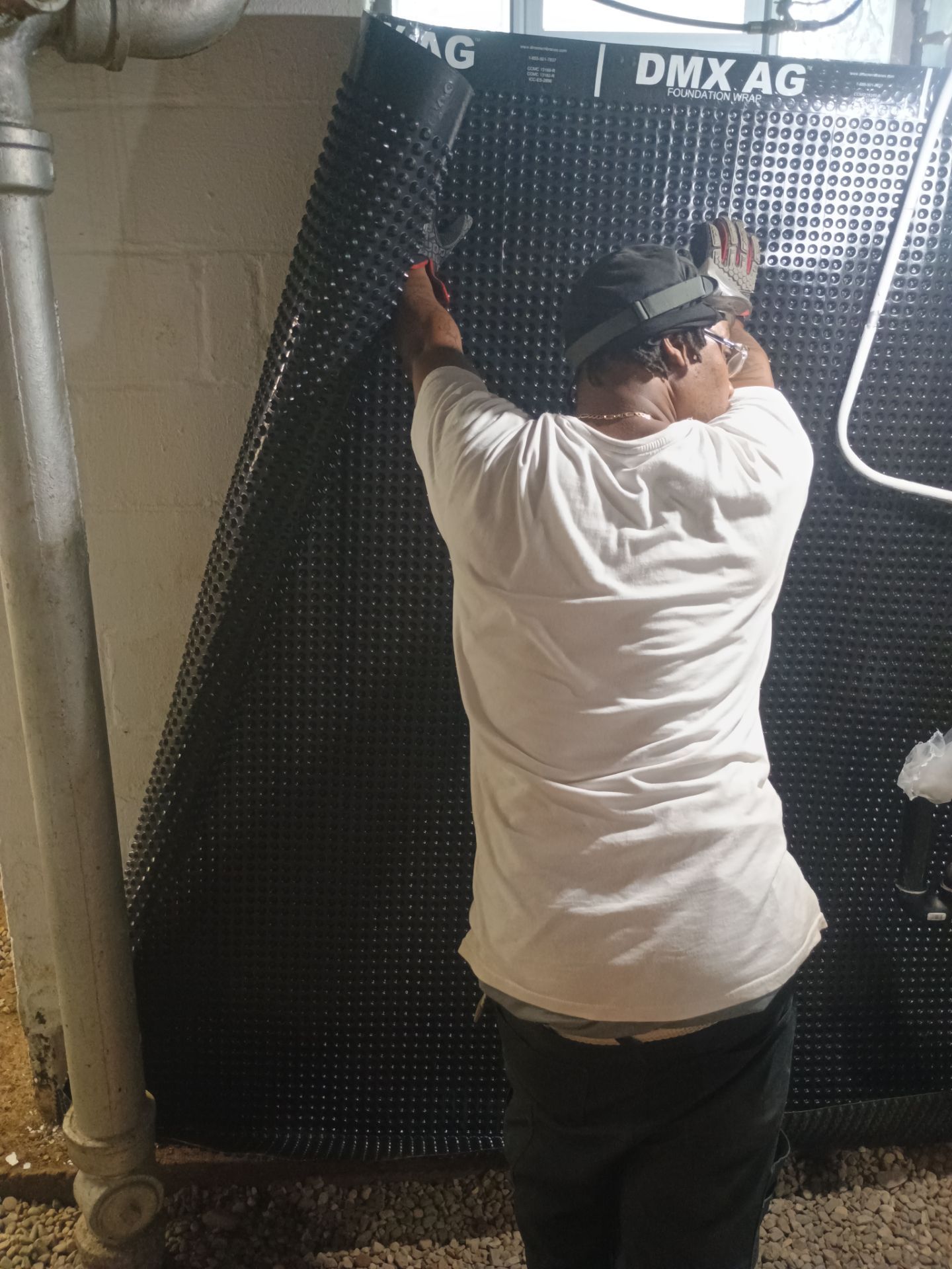 Interior Drain Tile & Yard French Drain in St. Paul, MN by Waterproofing Northeast