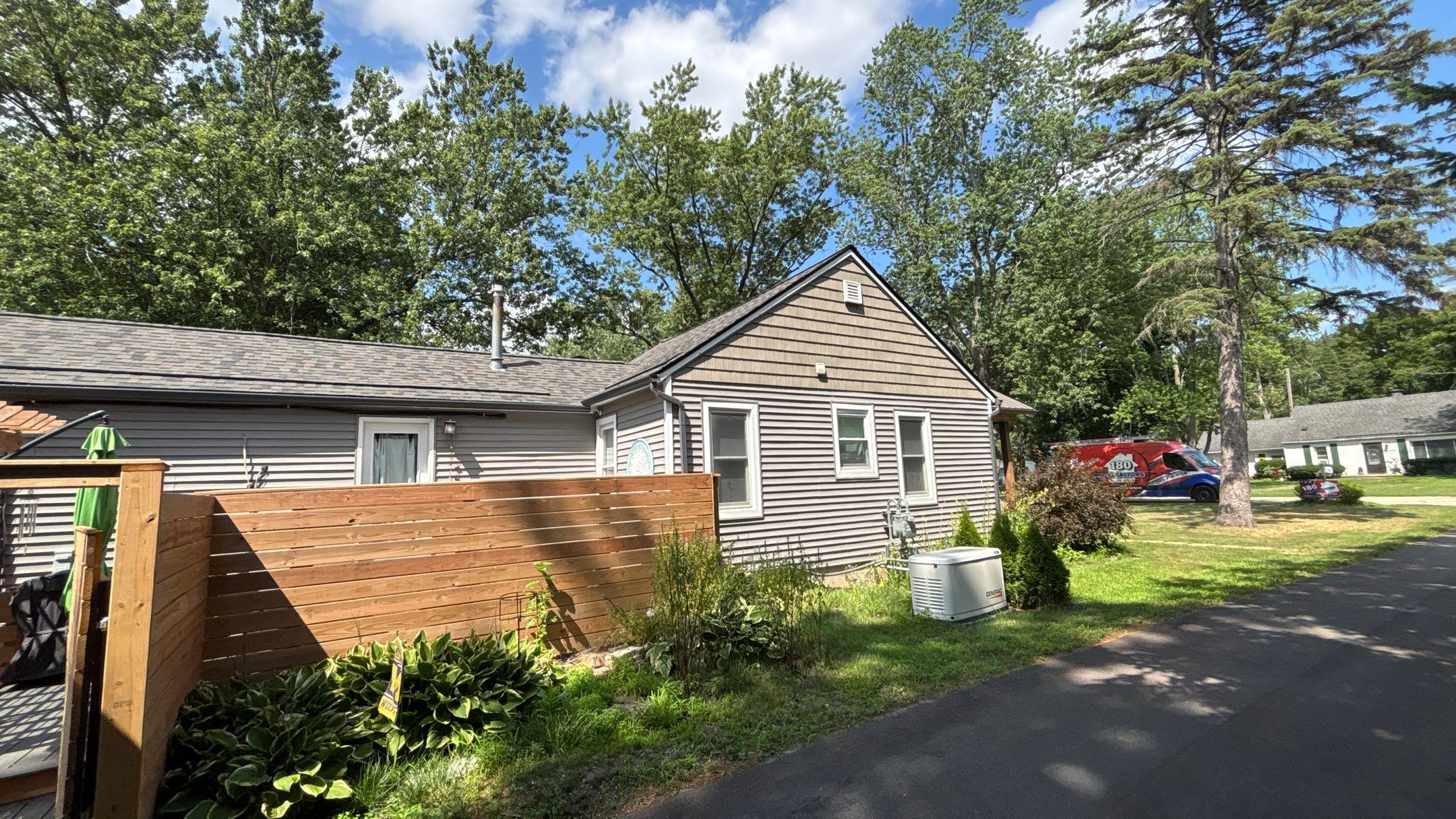 Roof Replacement using Owens Corning Peppercorn by 180 Contractors