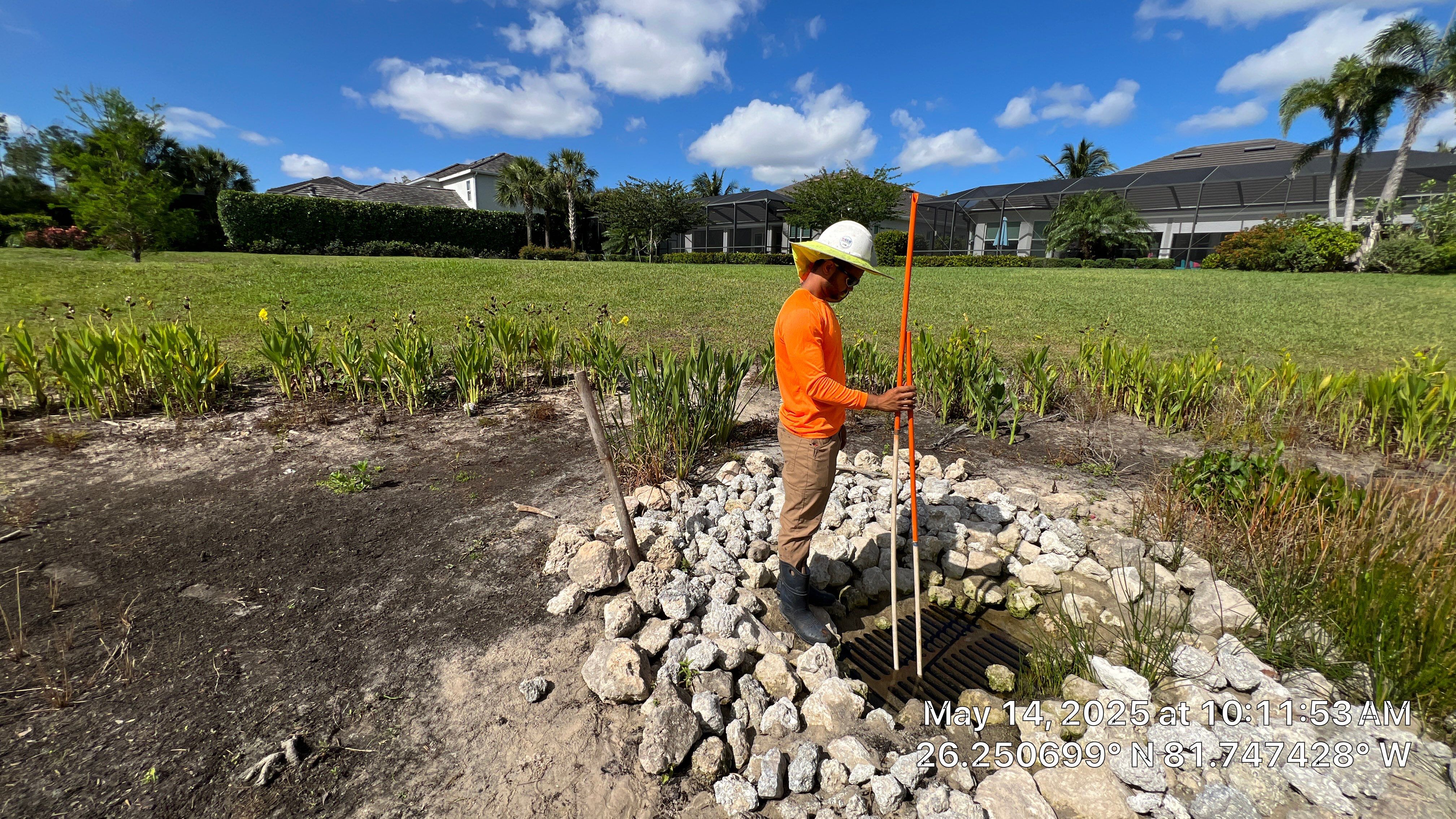 North Naples Community Stormwater Catch Basin Cleaning by APS Power & Water
