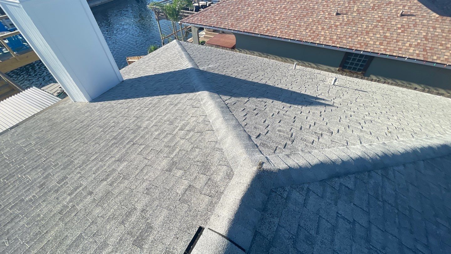 Residential Roofing Installation using Architectural Dimensional Shingles by Lighthouse Roofing