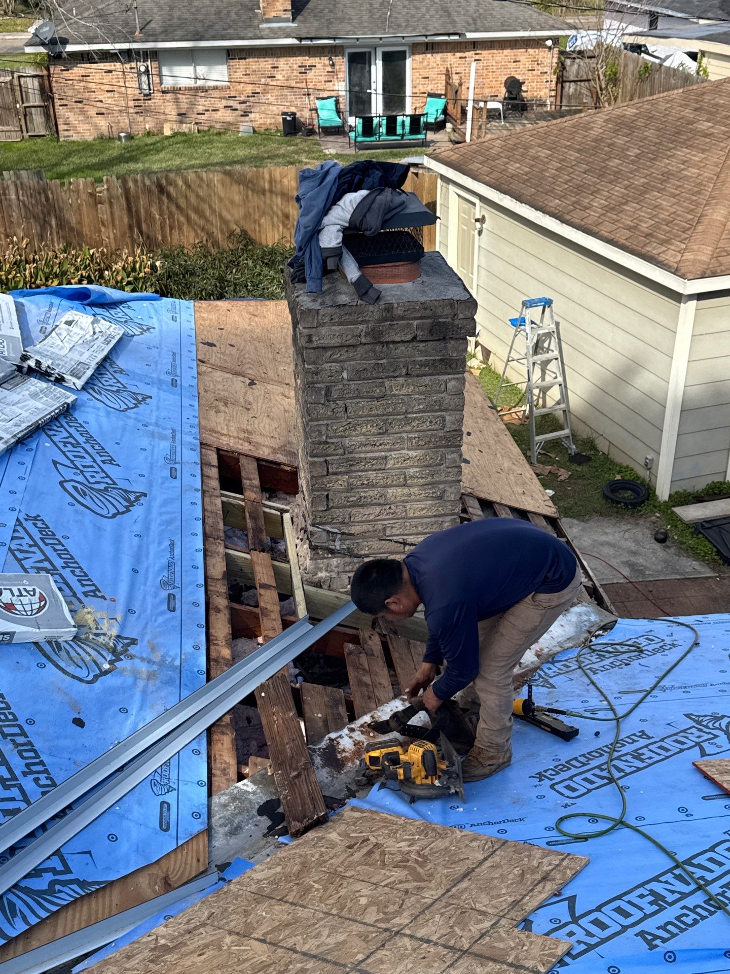 Project in Houston by Proud Roofing