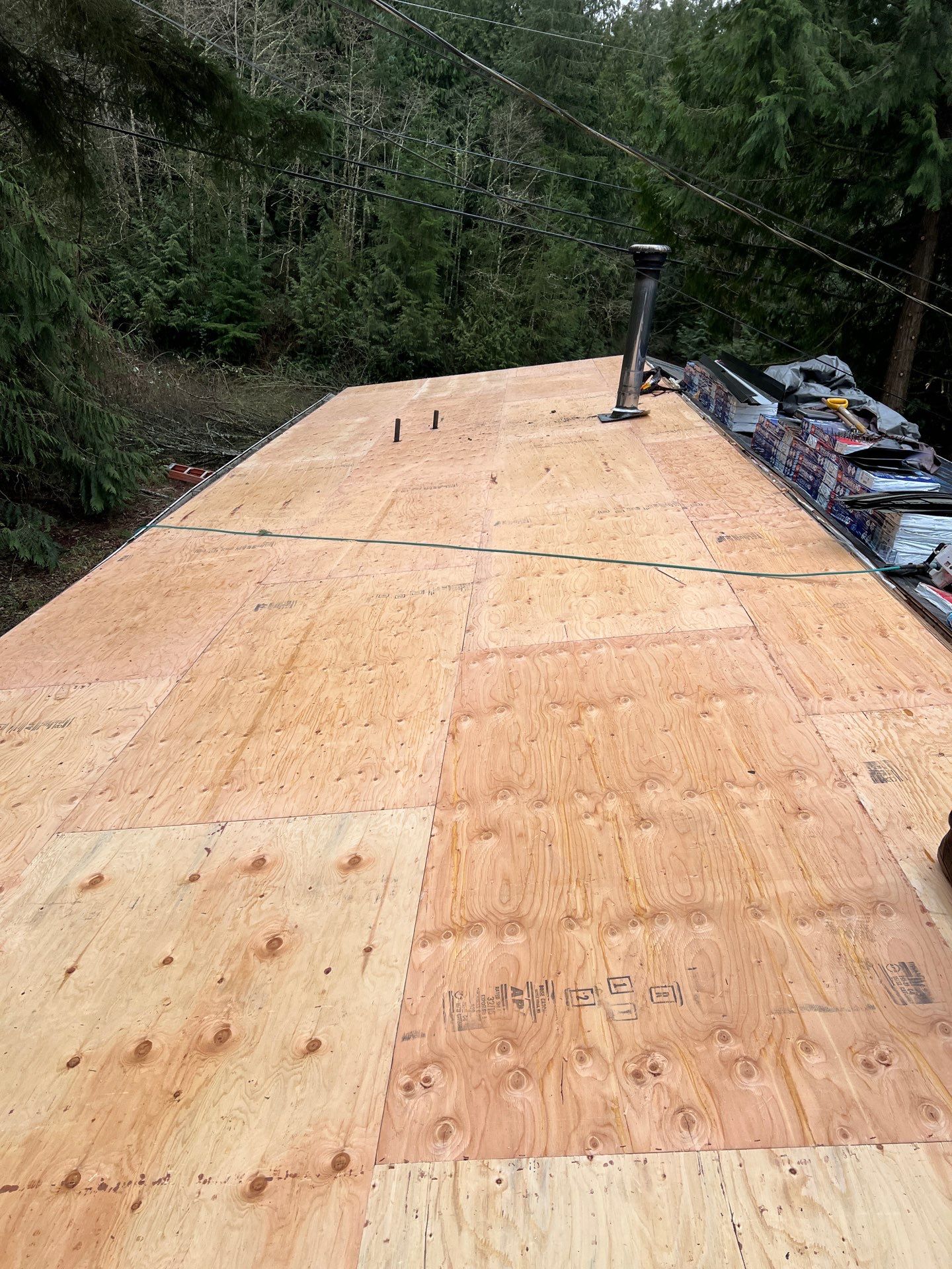 Residential Roofing Installation using GAF HDZ Shingles by Roofing Formula LLC