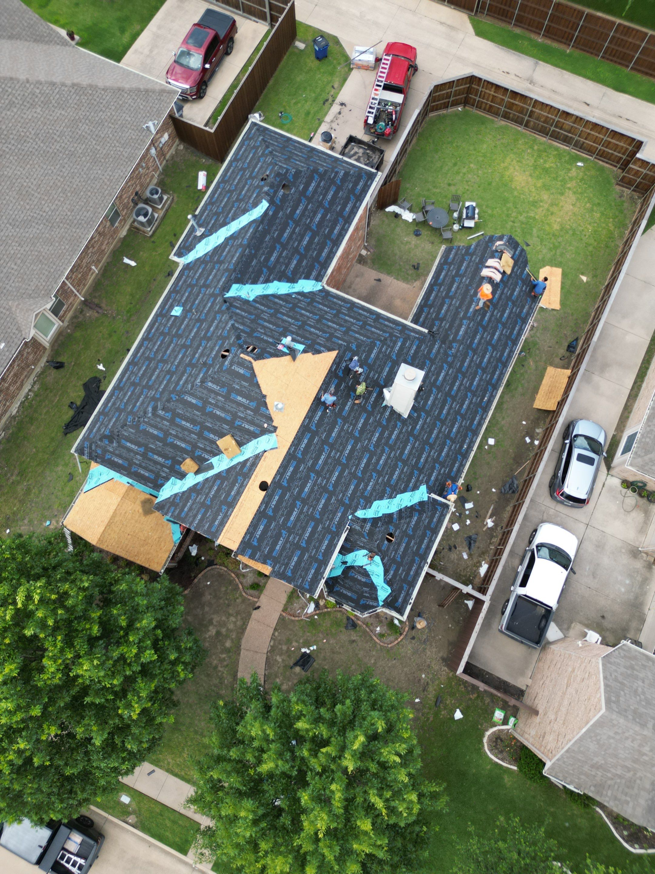 Project in Wylie by Rhino Roofing and General Contracting, LLC