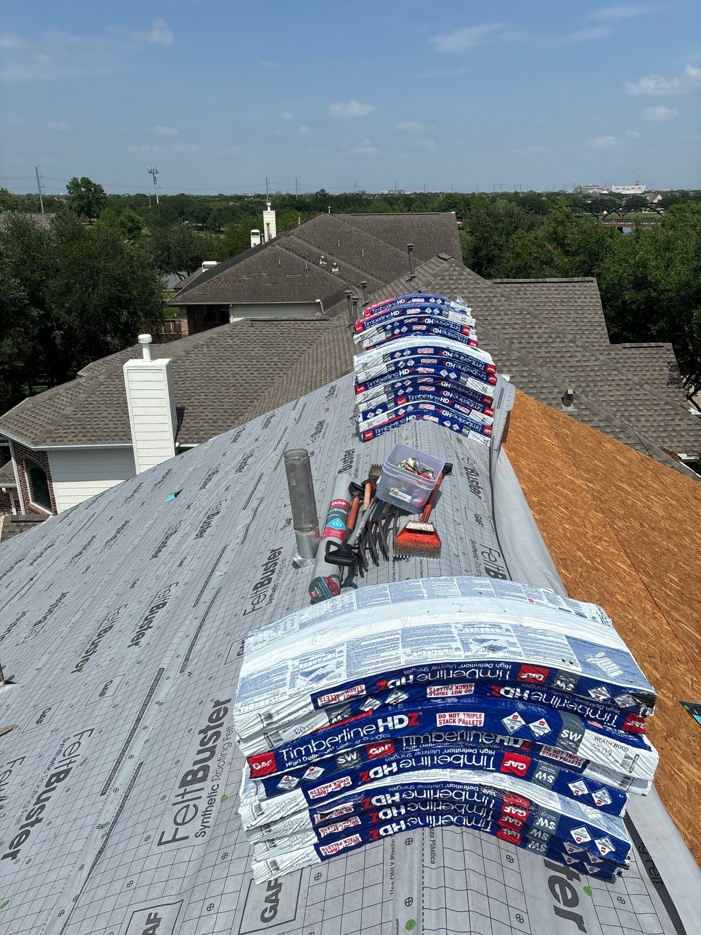 Roof Replacement in Telfair, Sugar Land TX by Roof Repair Company