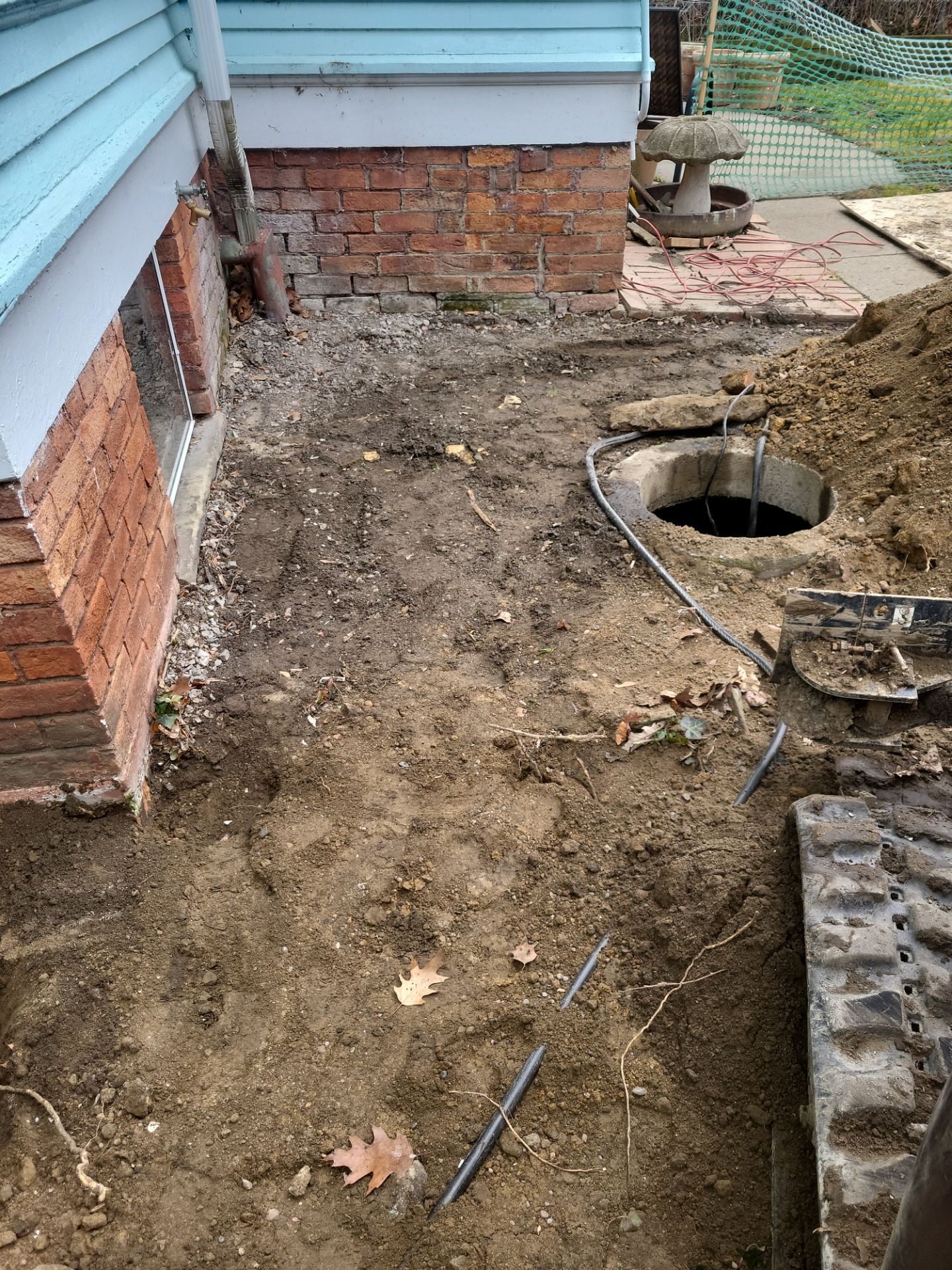 Exterior Basement Waterproofing & Combo Sump Backup System by Toledo Basement Repair