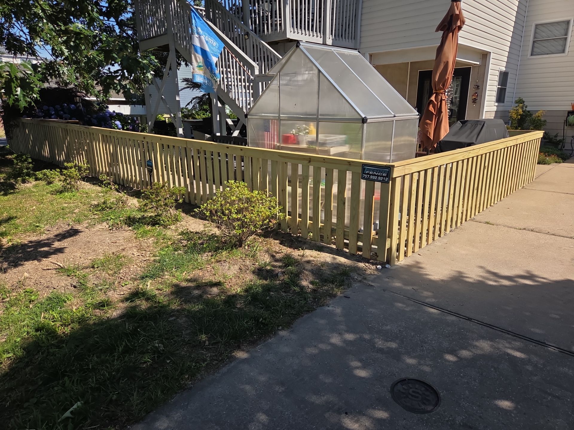 Charming, Clean, and Brand-New. by Tidewater Fence