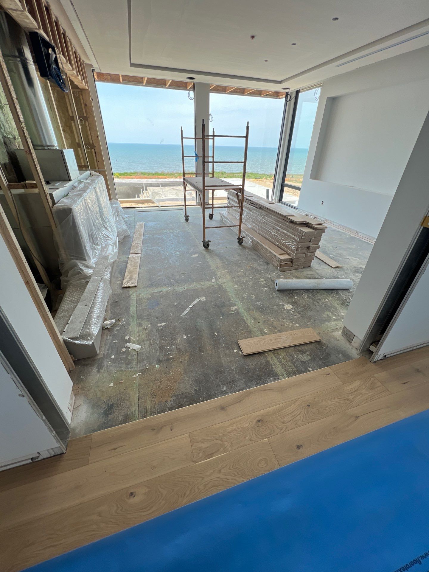 JAW DROPPING Custom Staircase + Matching Hardwoods by RTBaldwin Hardwood Floors