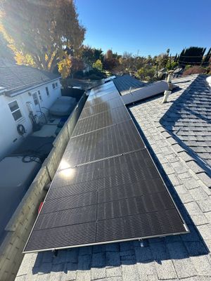 21-Panel Solar Energy System and Siemens Electrical Upgrade in Los Angeles