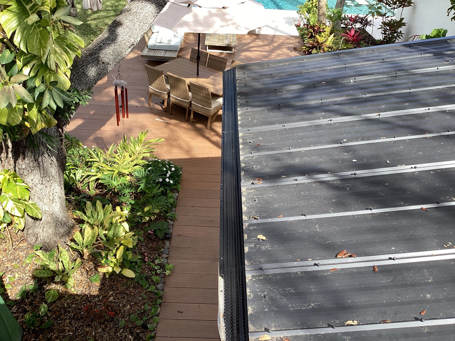 Black Gutter Guard Gutter Installation in Fort Myers FL by Gutter Professors