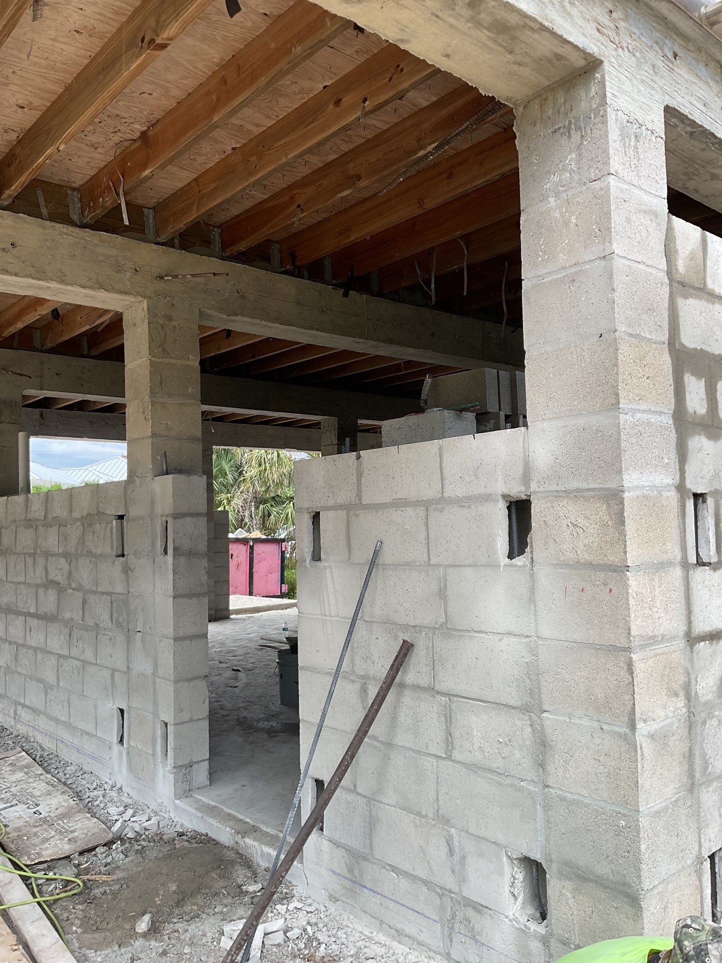 Raising a house on Sanibel Island by Southern Gulf Construction