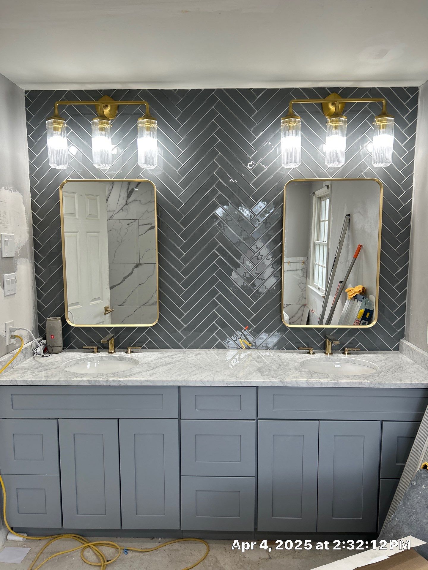 Elegant Dual Bathroom Remodel in Blue Bell, PA by Plowman Kitchen & Bath