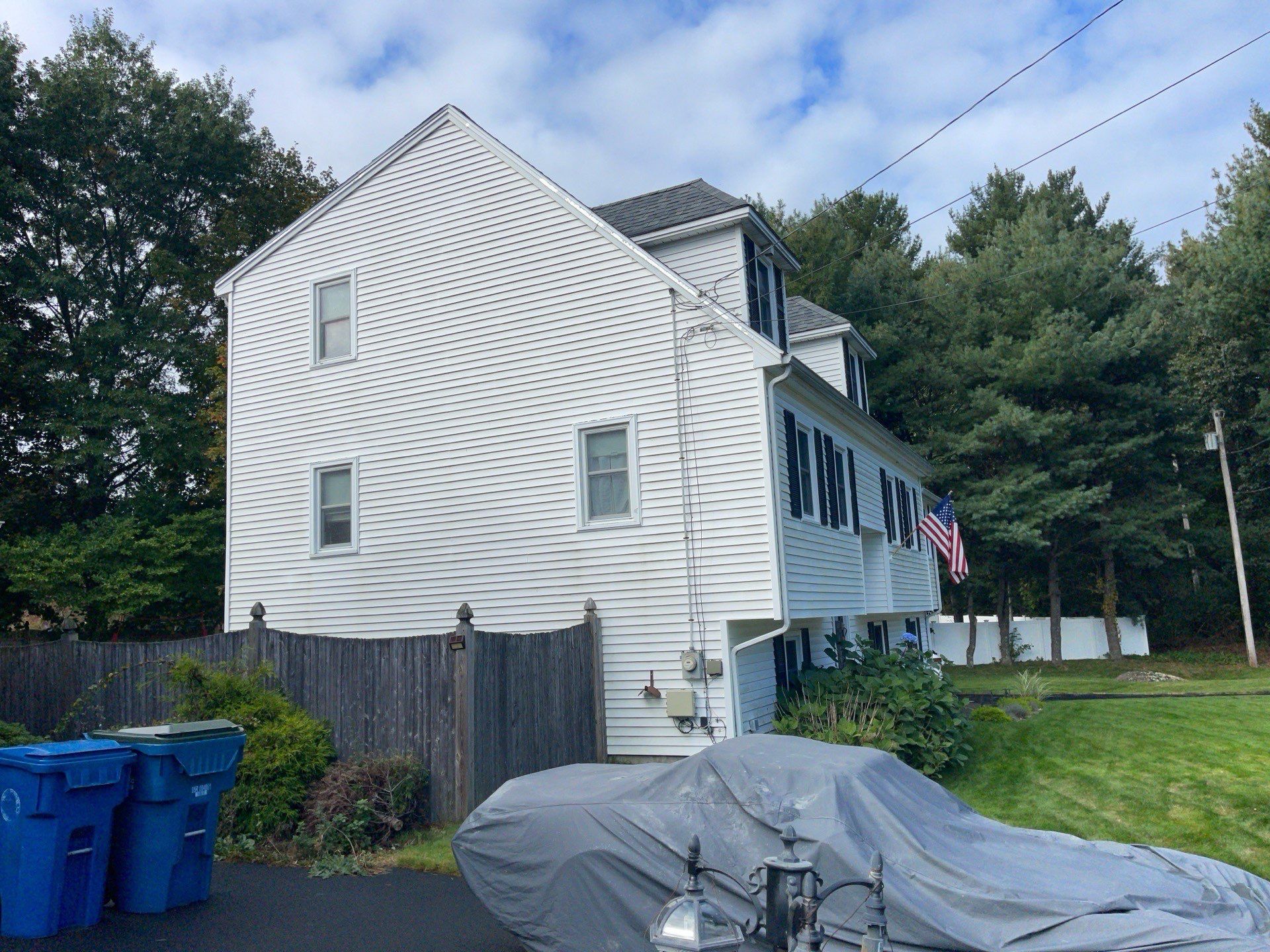 Complete Exterior Renovation with New Siding & Gutters   by Sensible Home Solutions
