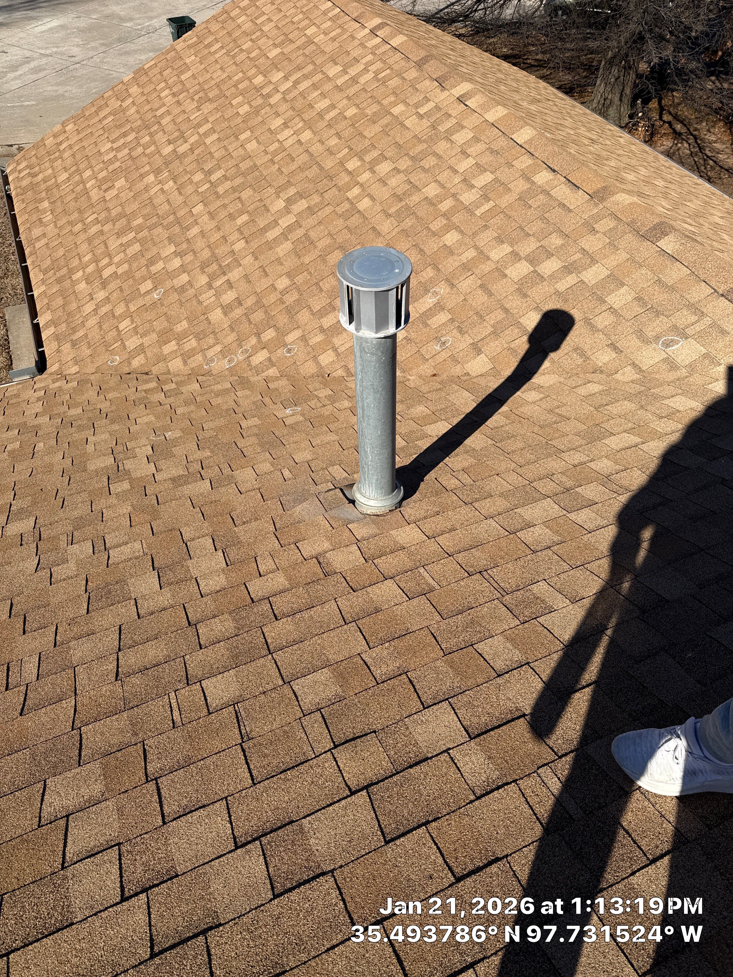 Project in Yukon, OK by OAK Roofing Restoration 