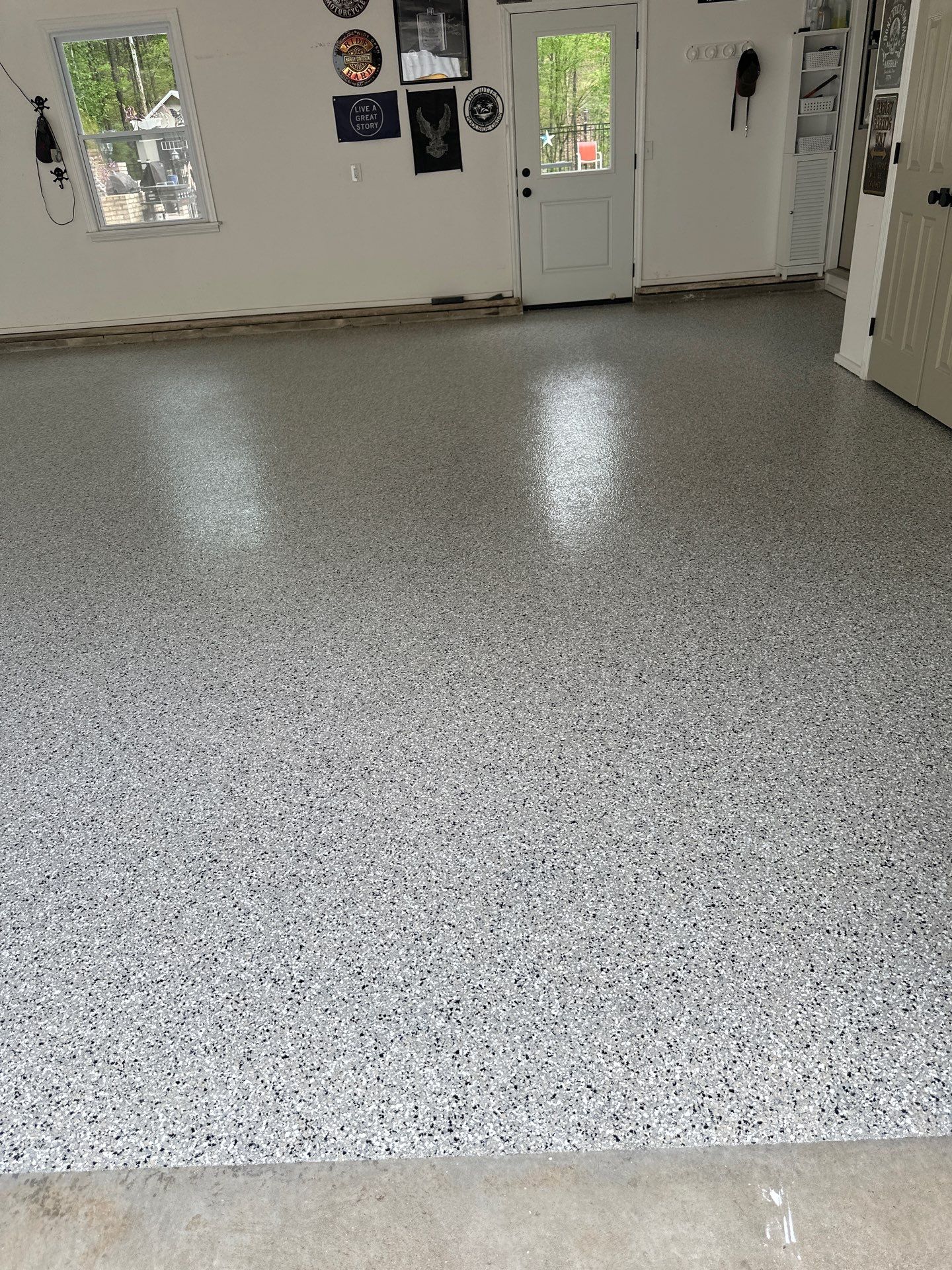 Garage Floor Coating using Cabin Fever by My Garage Floor Guys