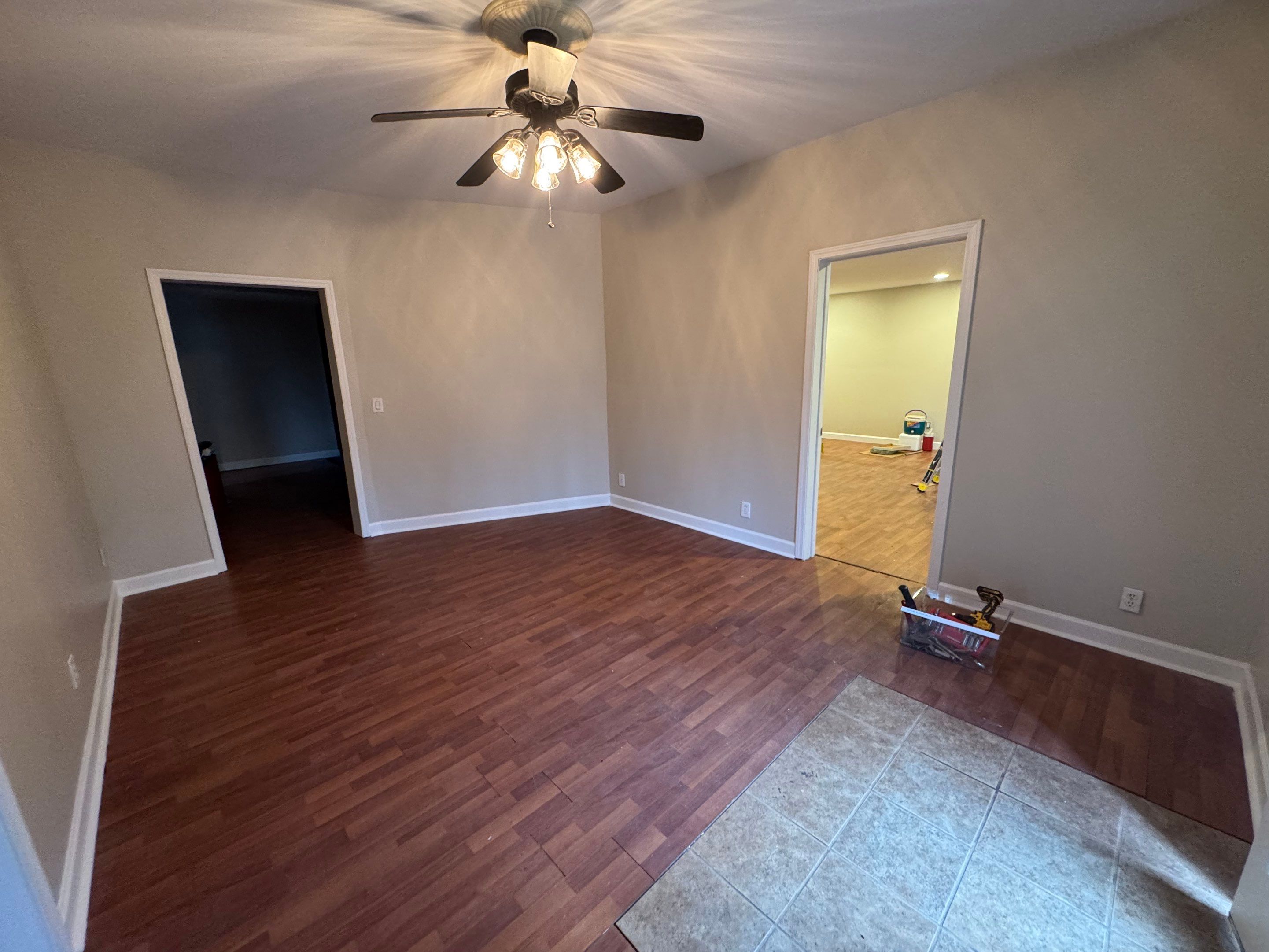 Interior Painting and Basement Living Space Refresh in Suwanee by Swift Home Renovations