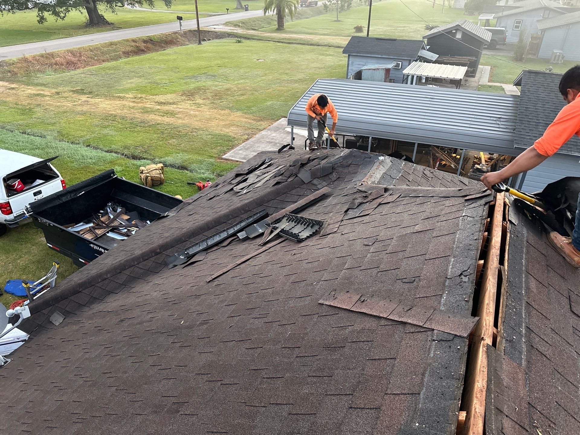 GAF HDZ TIMBERLINE BARKWOOD by Motion Roofing