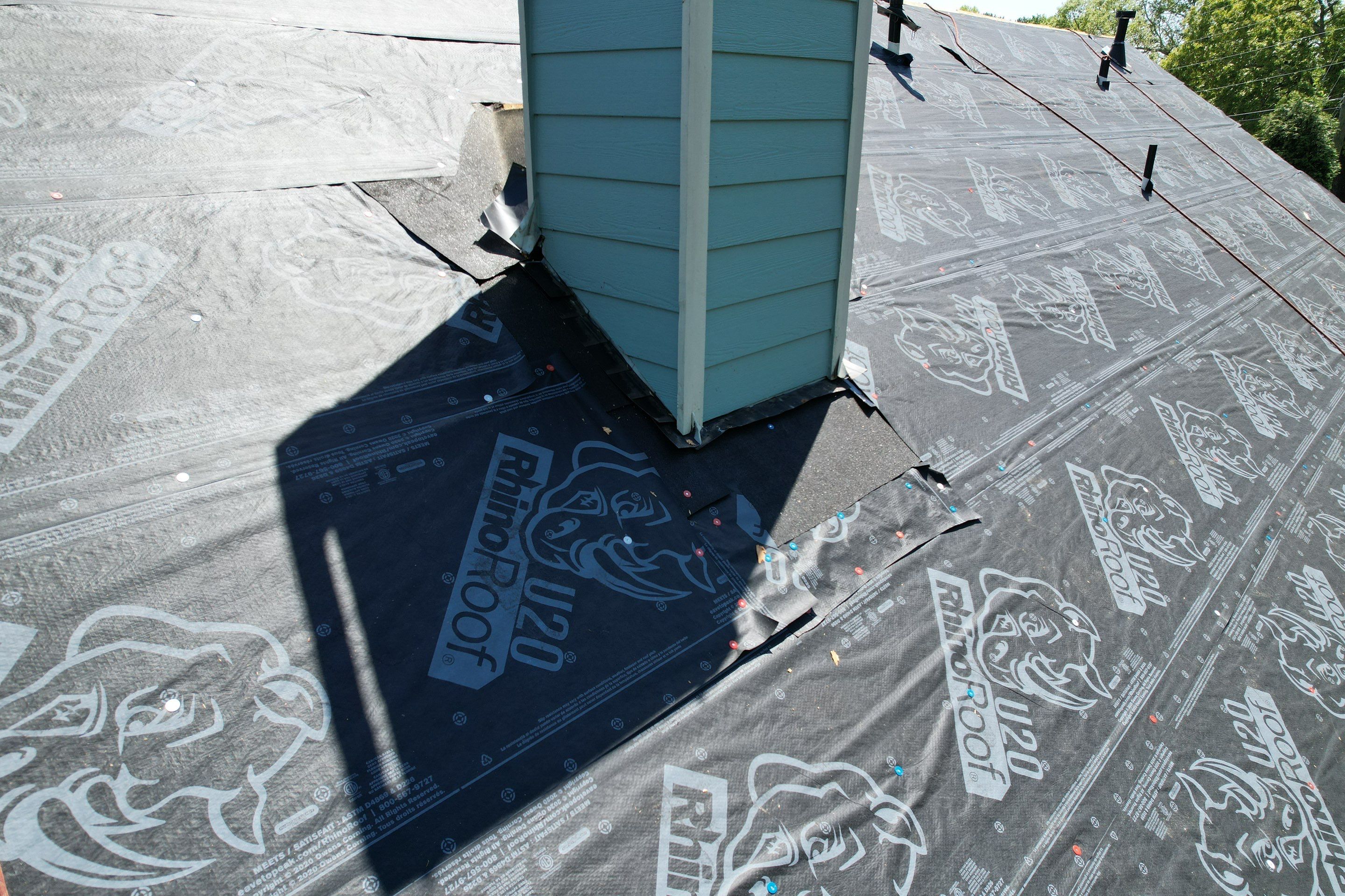 Residential Roofing Installation using Owens Corning Onyx Black by Inspector Roofing and Restoration