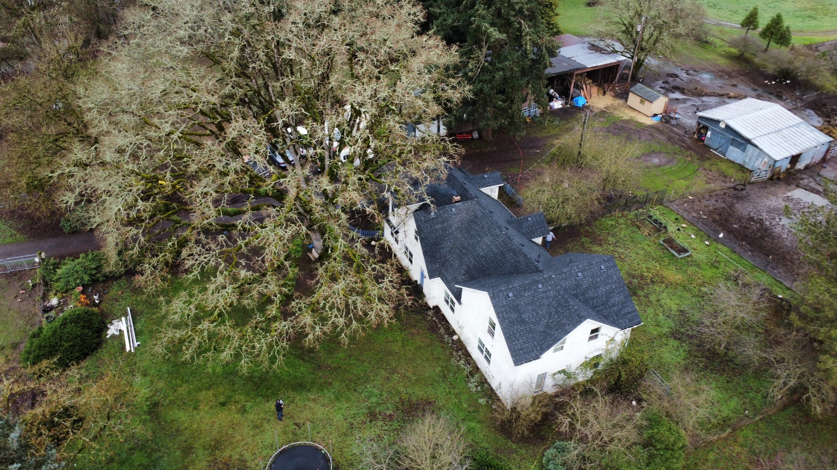 Residential Roofing Installation using IKO Dynasty (Color: Granite Black) by Orezona Building & Roofing Company, Inc.