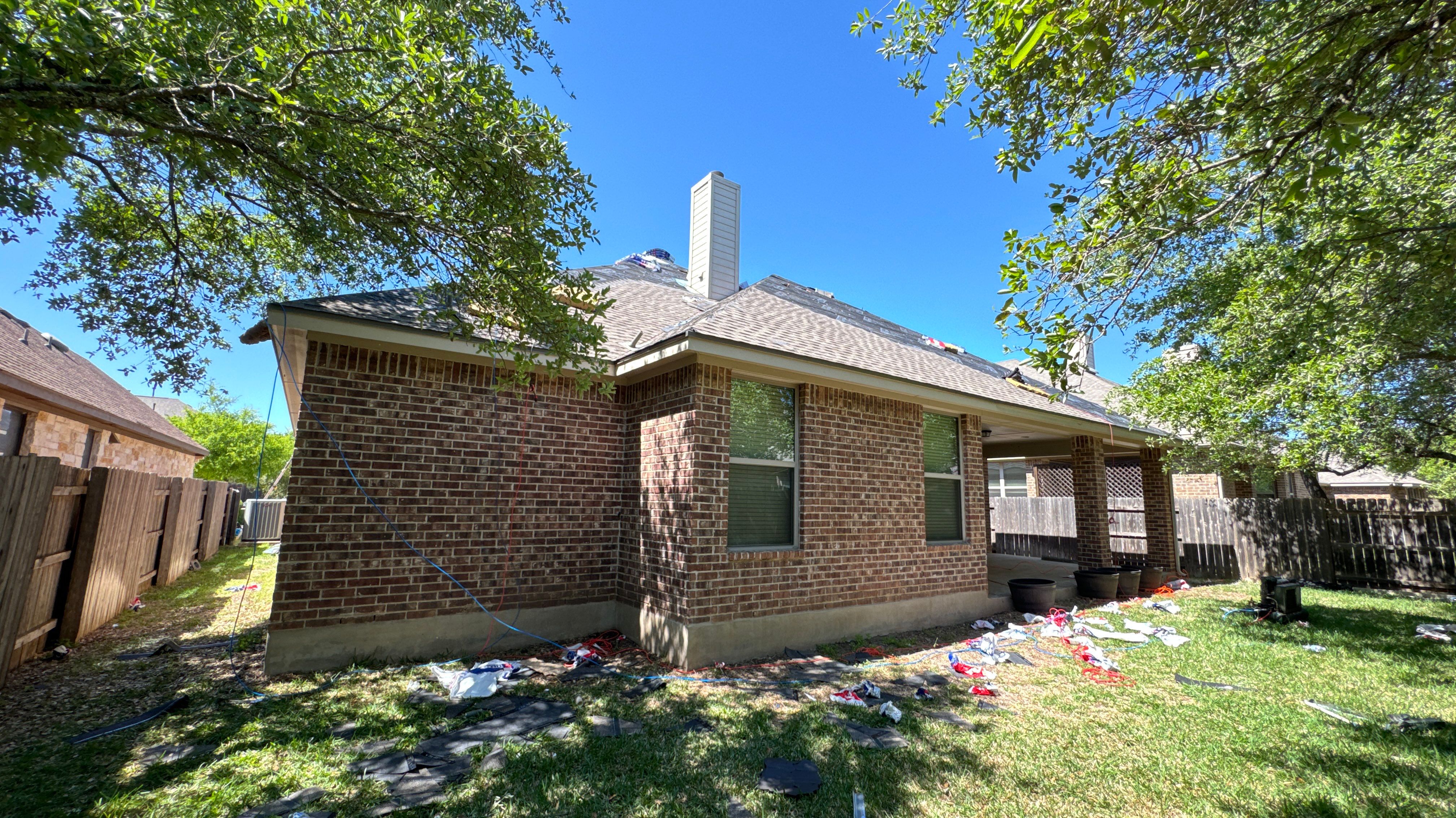Residential Roof Replacement using GAF HDZ - Weathered Wood by Elite Roofing LLC
