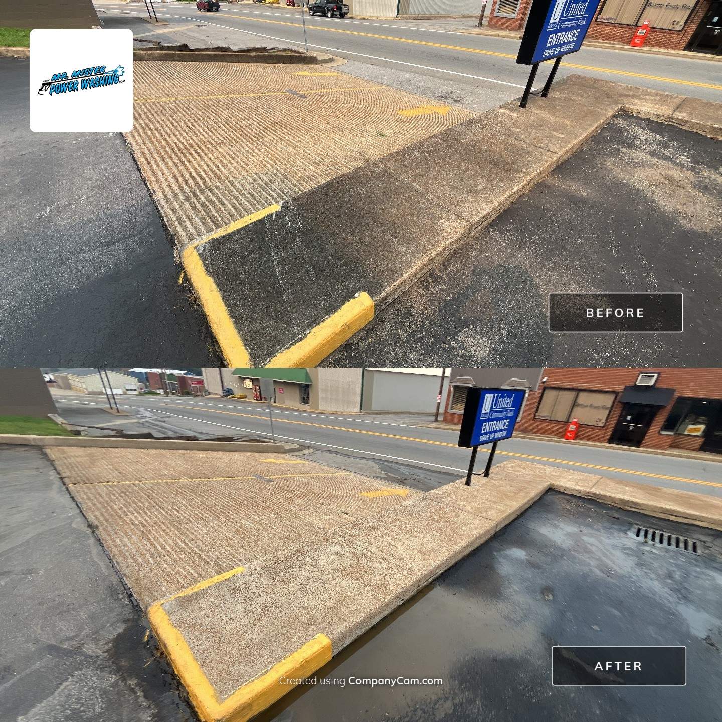 United Communications  Centerville by Mr. Mister Power Washing