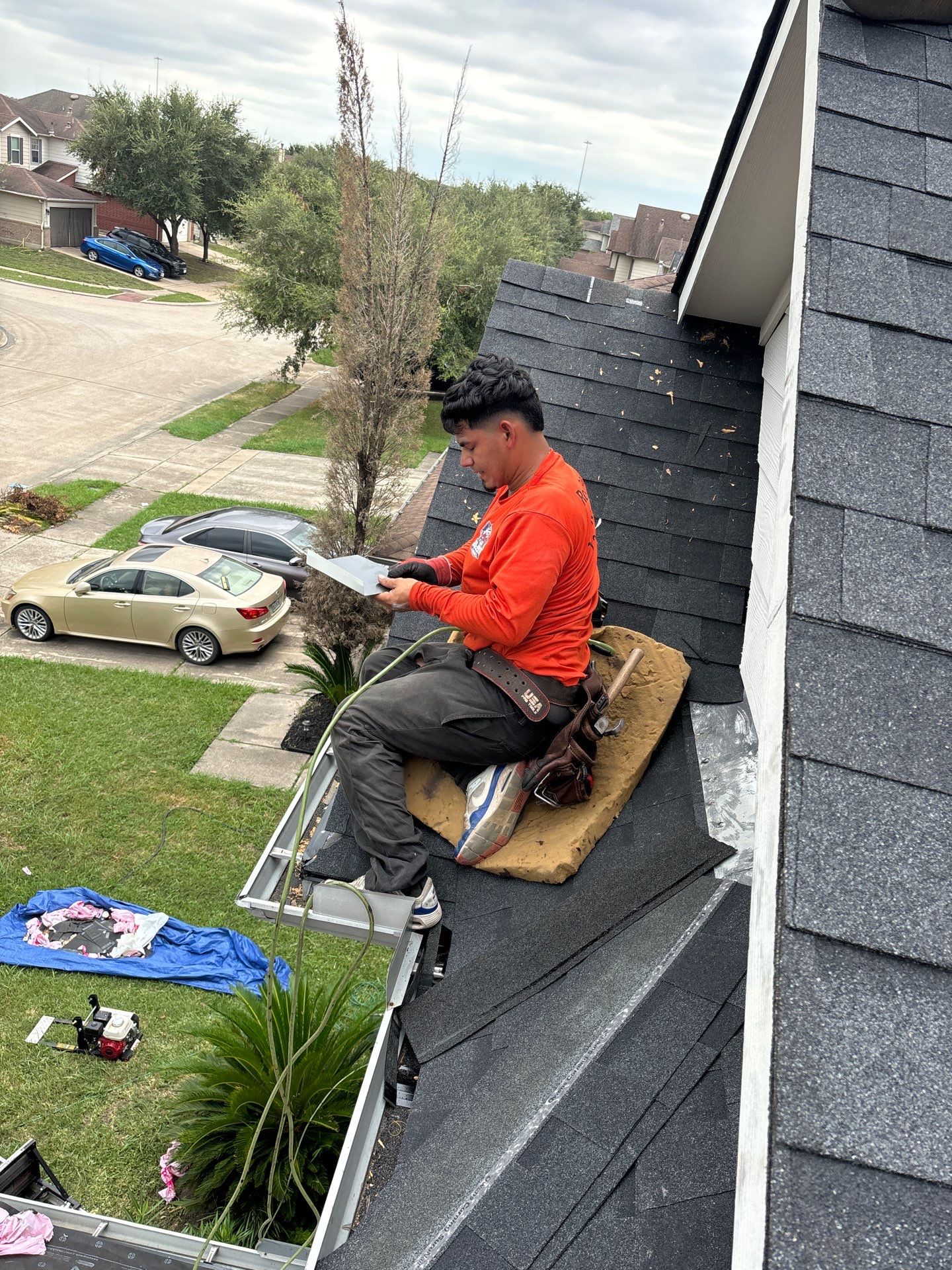 Residential Roofing Repair using Owen's Corning Duration (Lifetime) Shingles by Roof Repair Company