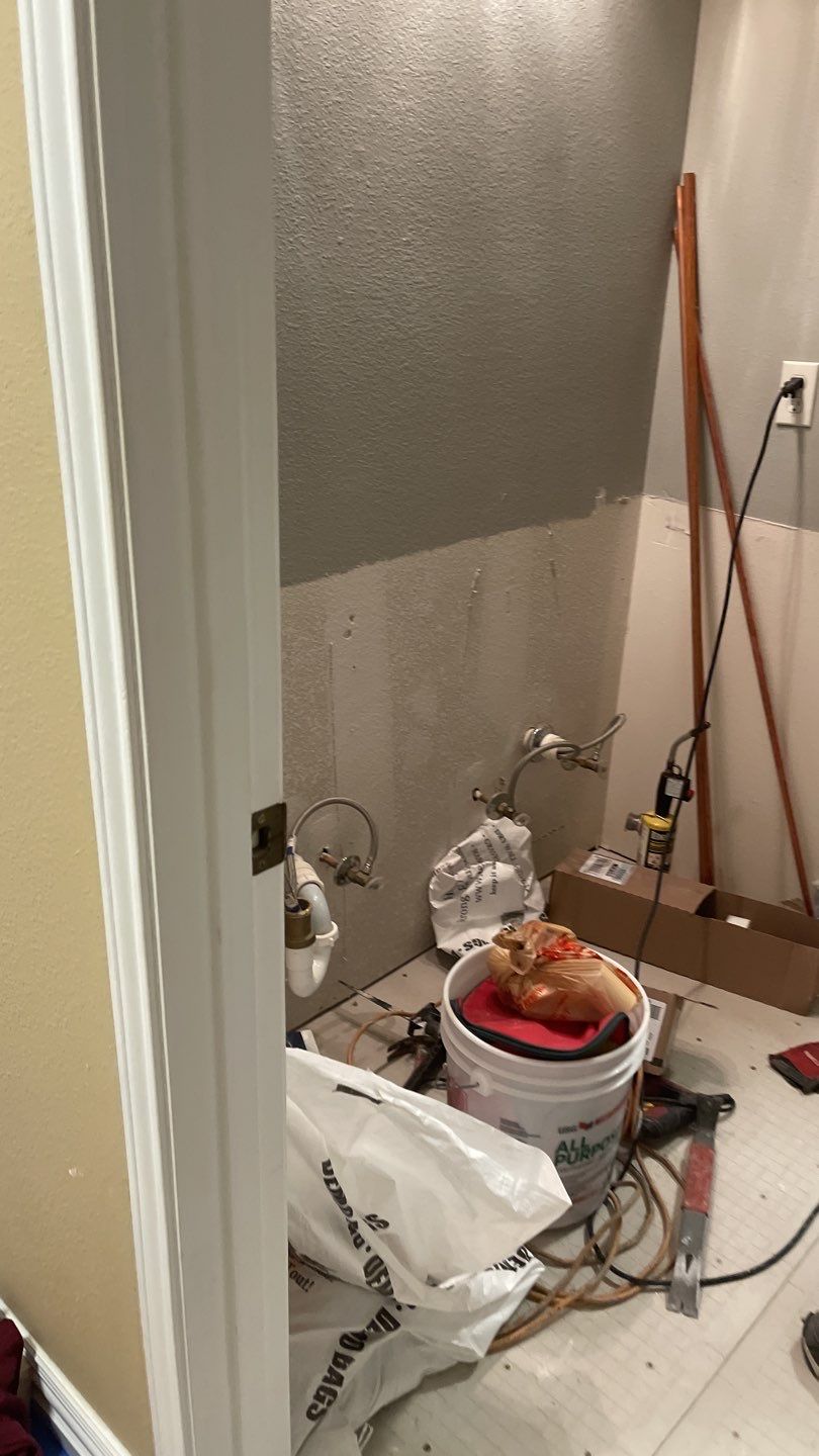 Full Bathroom Remodel by First United Roofing & Construction