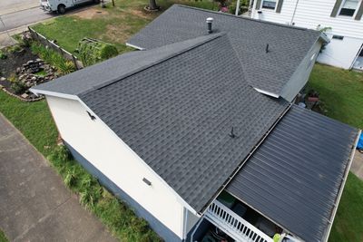 Residential Roofing Installation using GAF Timberline HDZ, Charcoal