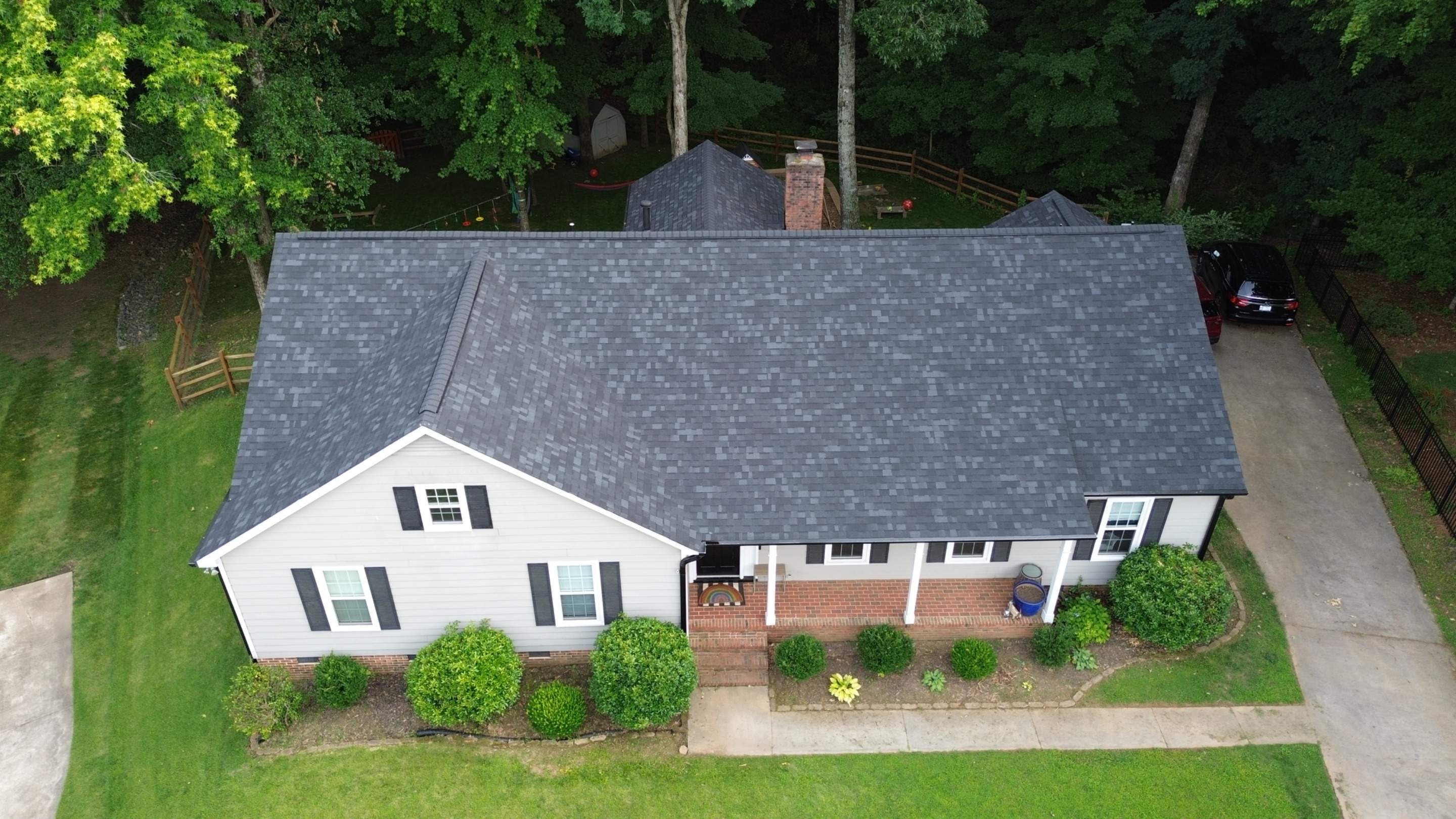 Residential Roof Replacement and Gutter Installation in Charlotte, NC