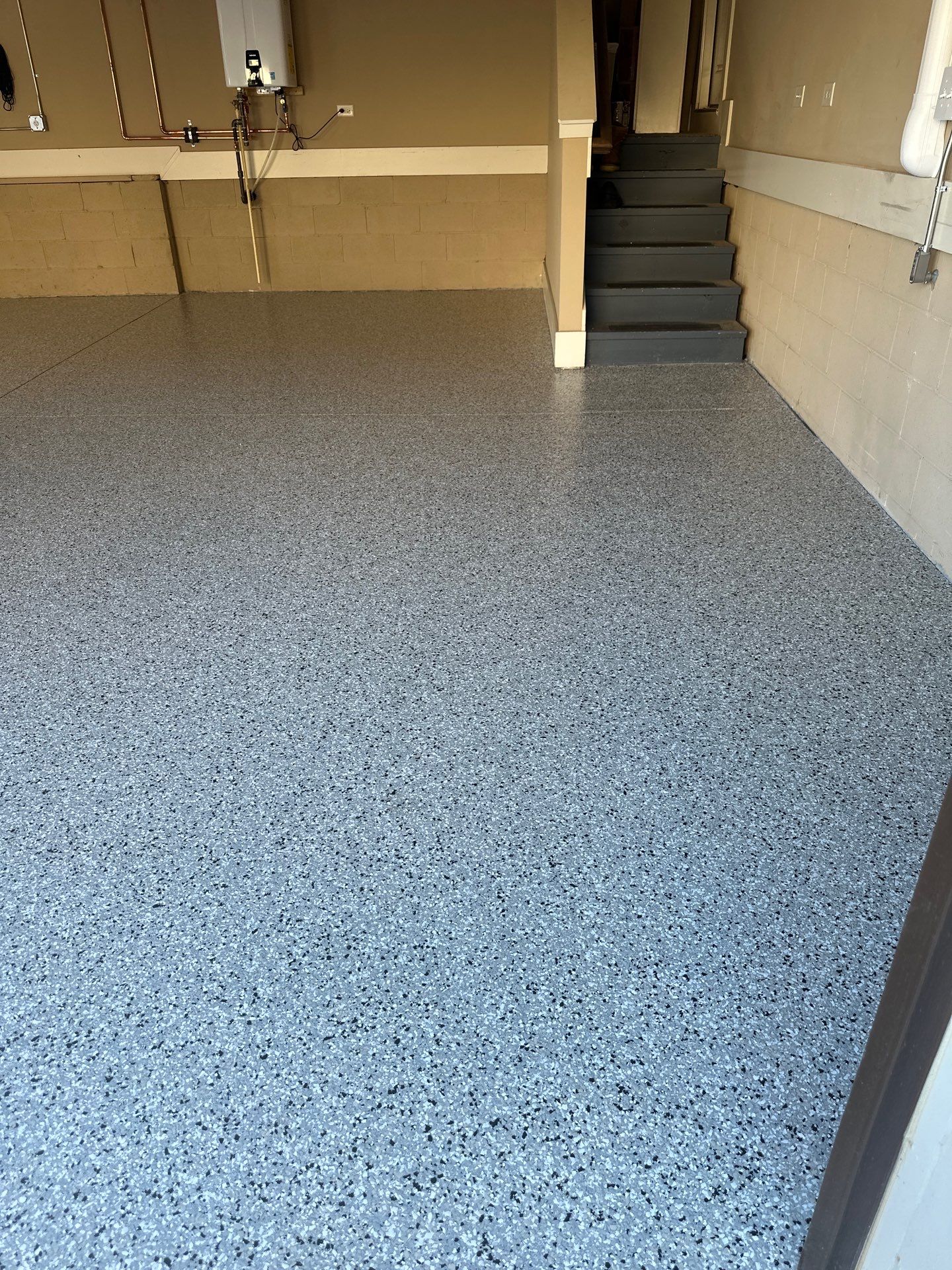 Garage Floor Coating using Cabin Fever by My Garage Floor Guys