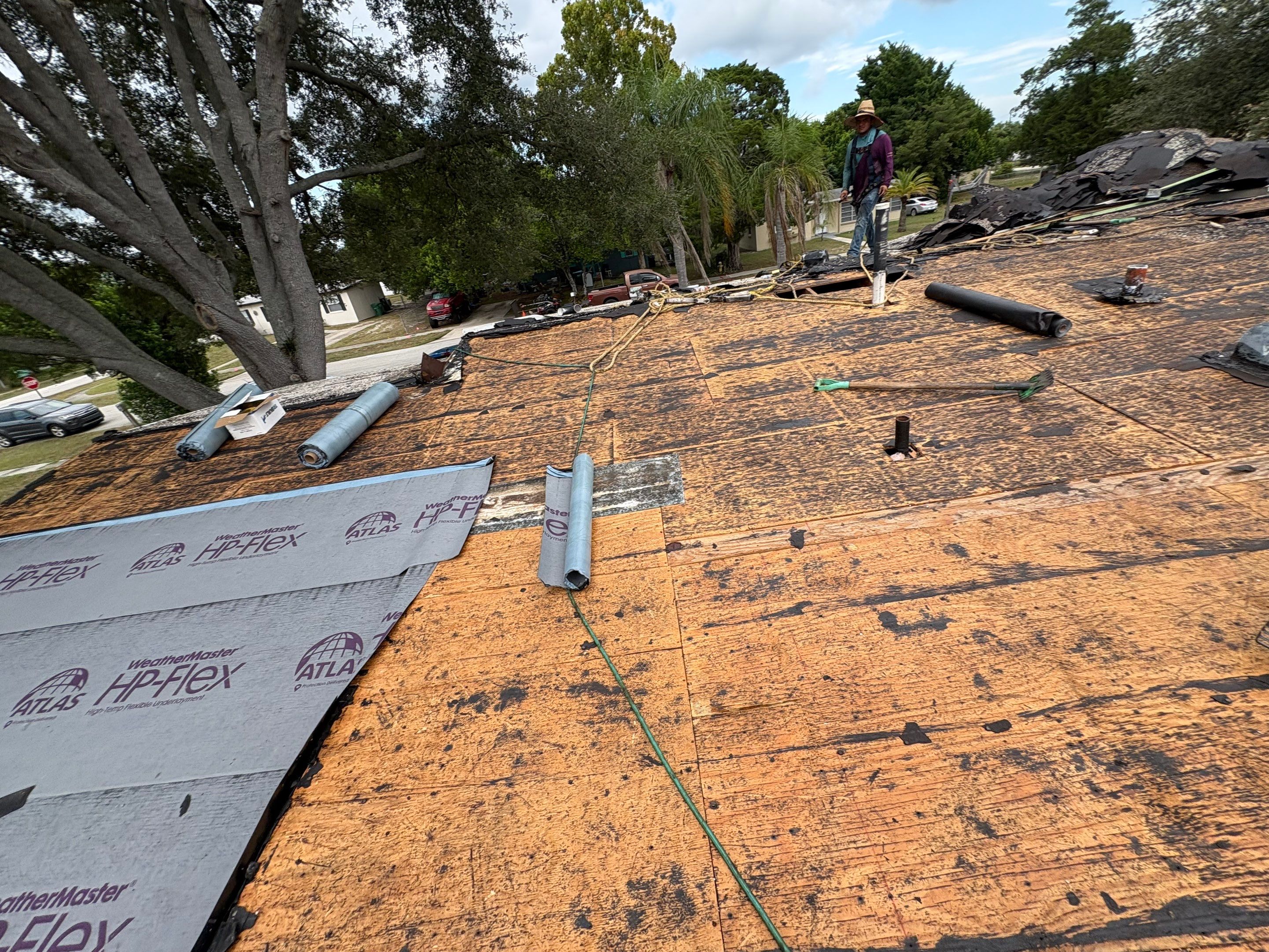 Standing Seam Metallic Copper Metal Roof Replacement in Deltona by Pinnacle Roofing Group