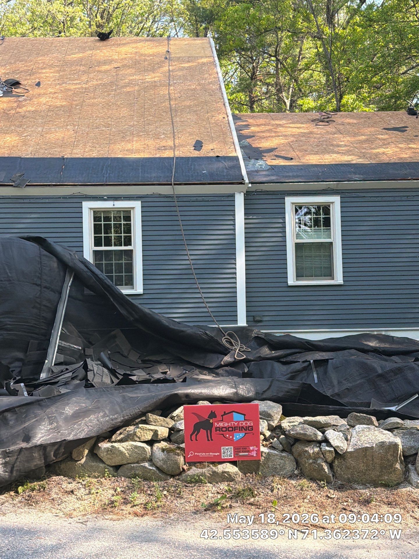 Roof Replacement + Metal Valleys + Snow Belt + Skylights — Carlisle, MA by Mighty Dog Roofing of Greater Middlesex County