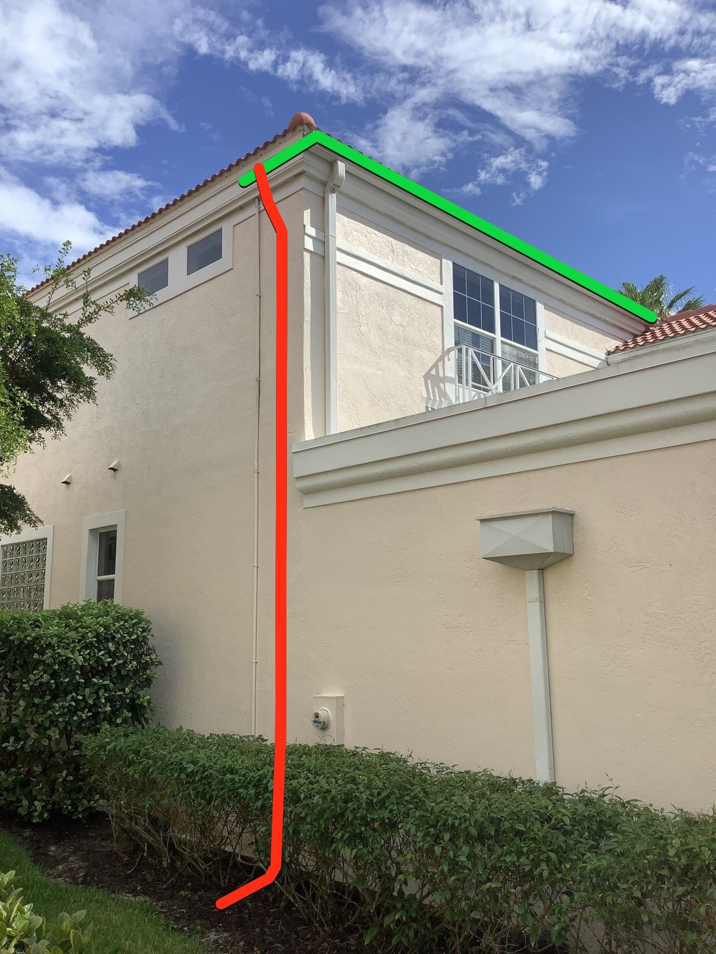 Finish Gutters for Luxury Homes in Longboat Key FL by Gutter Professors