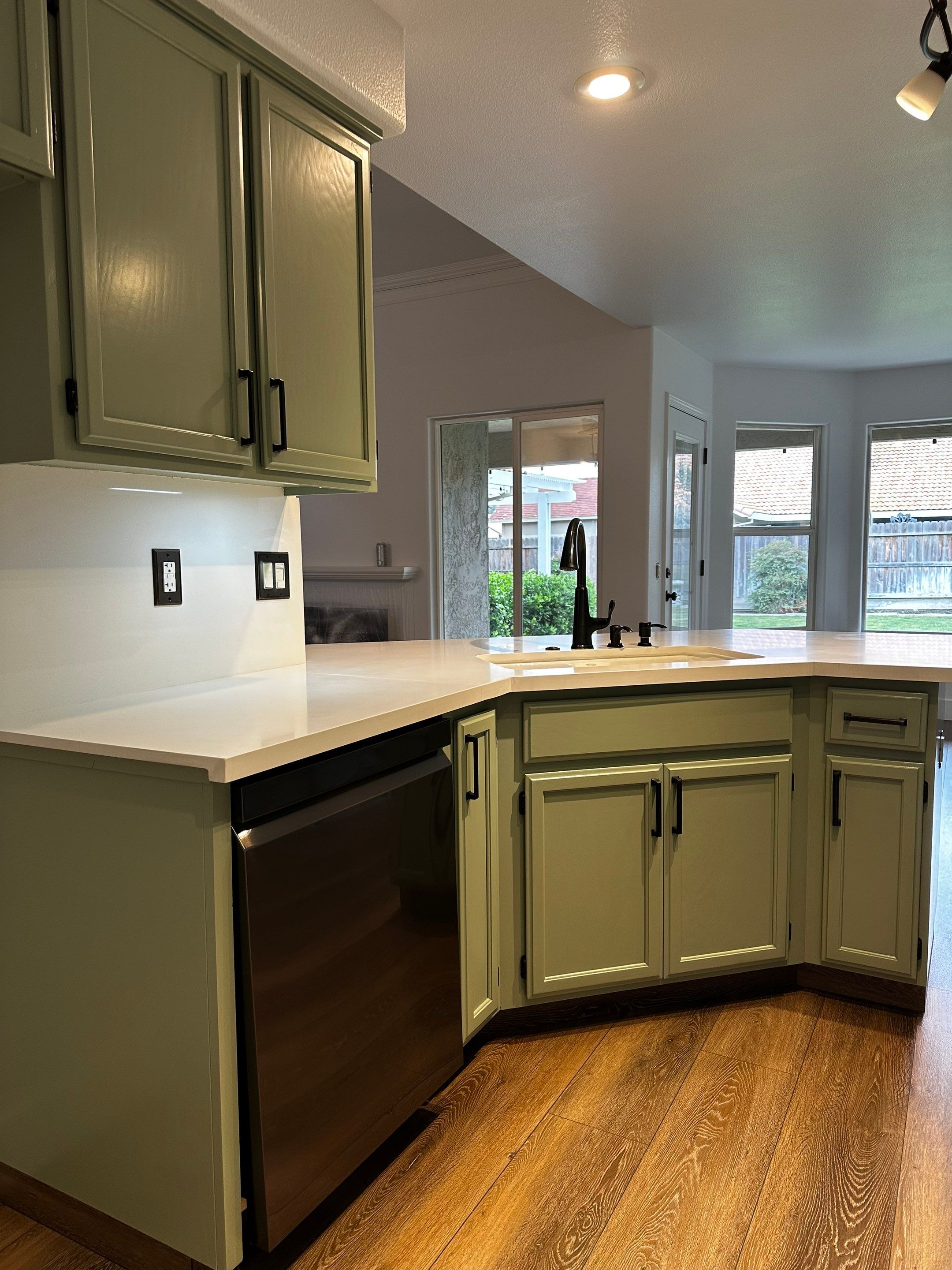 Cabinet Painting in Merced by Lancaster Painting