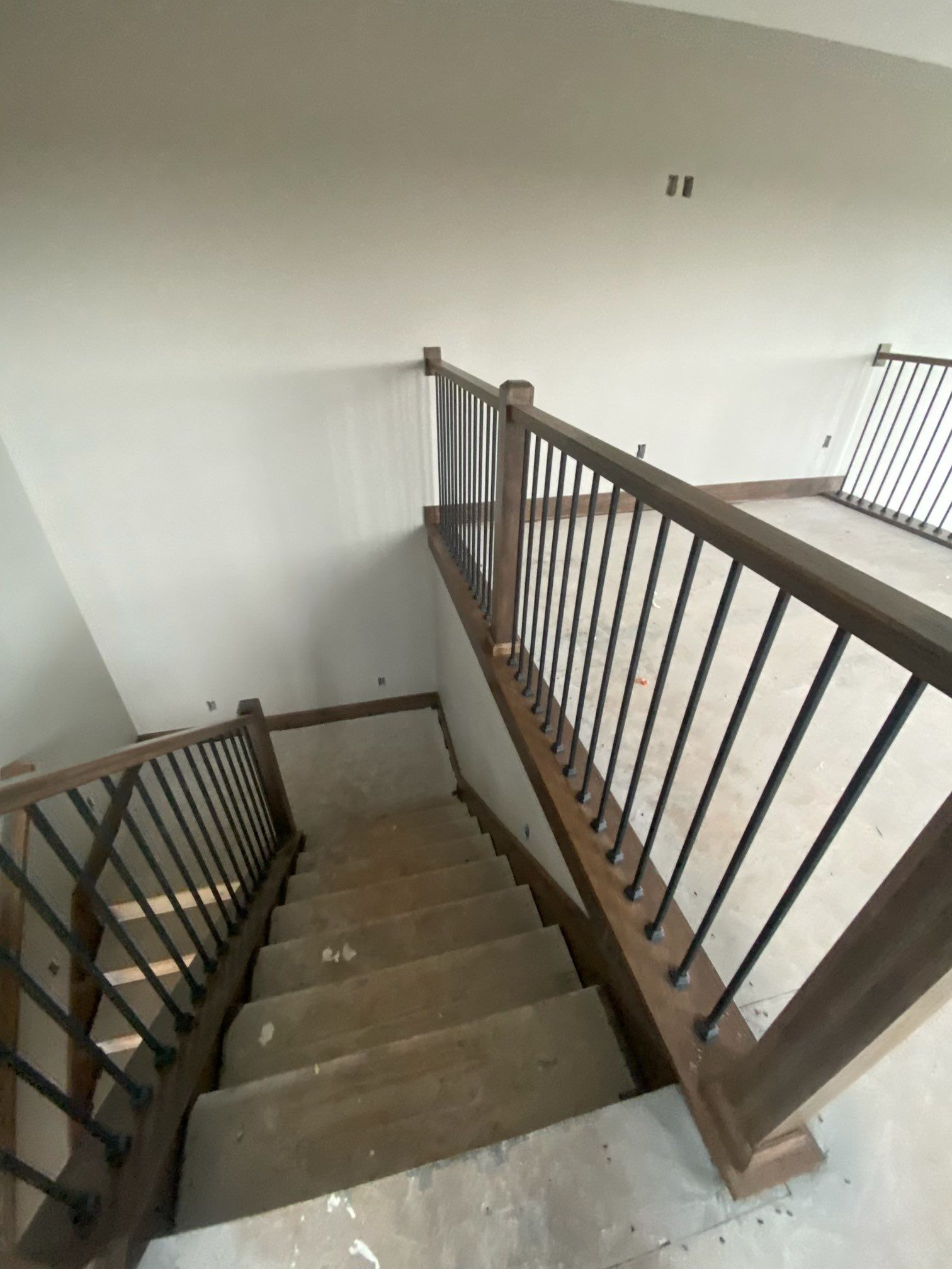 Interior Painting and Staining of Custom Home by Midwest Paint LLC
